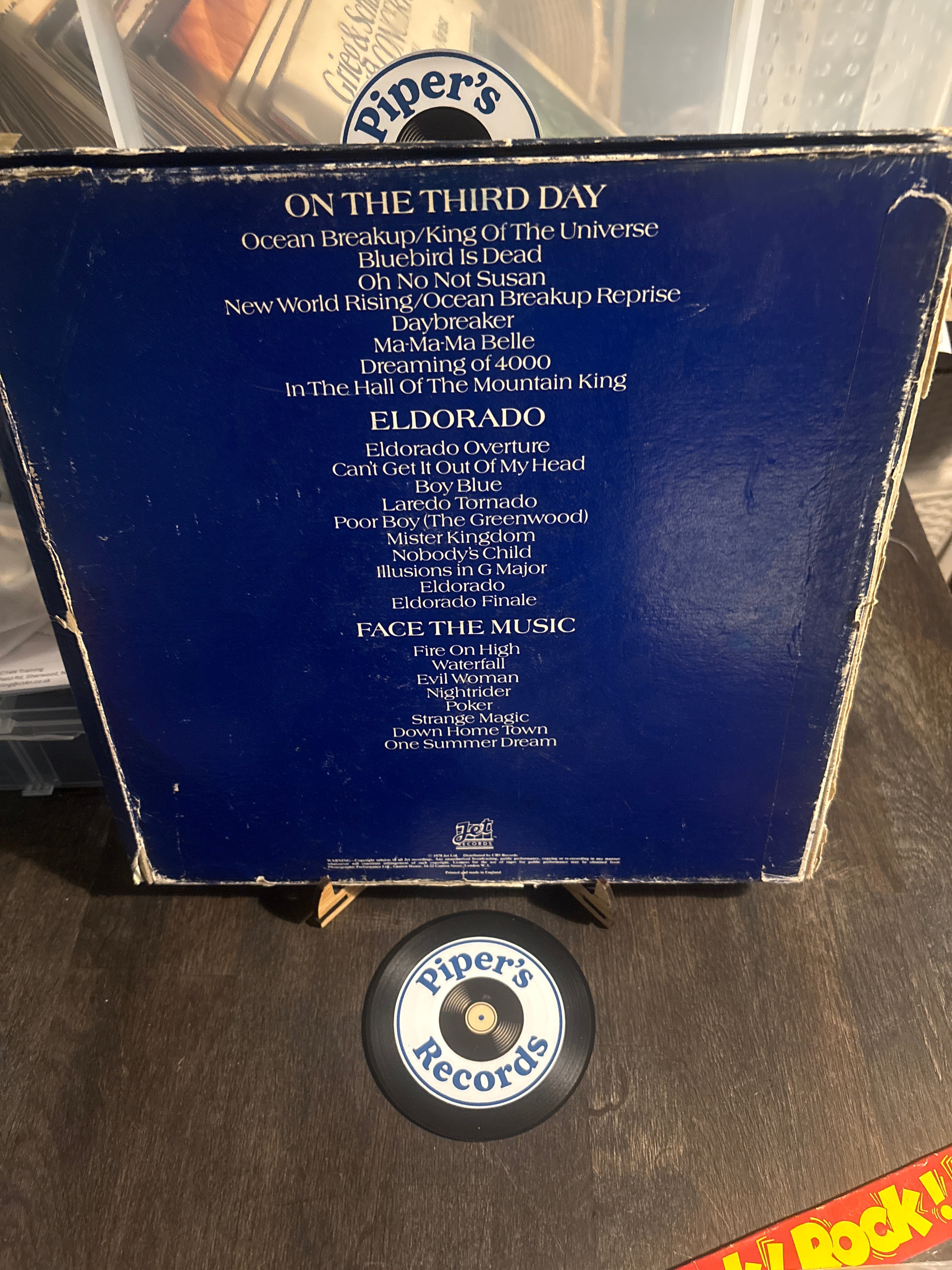 Electric Light Orchestra – Three Light Years – 3×LP Box Set