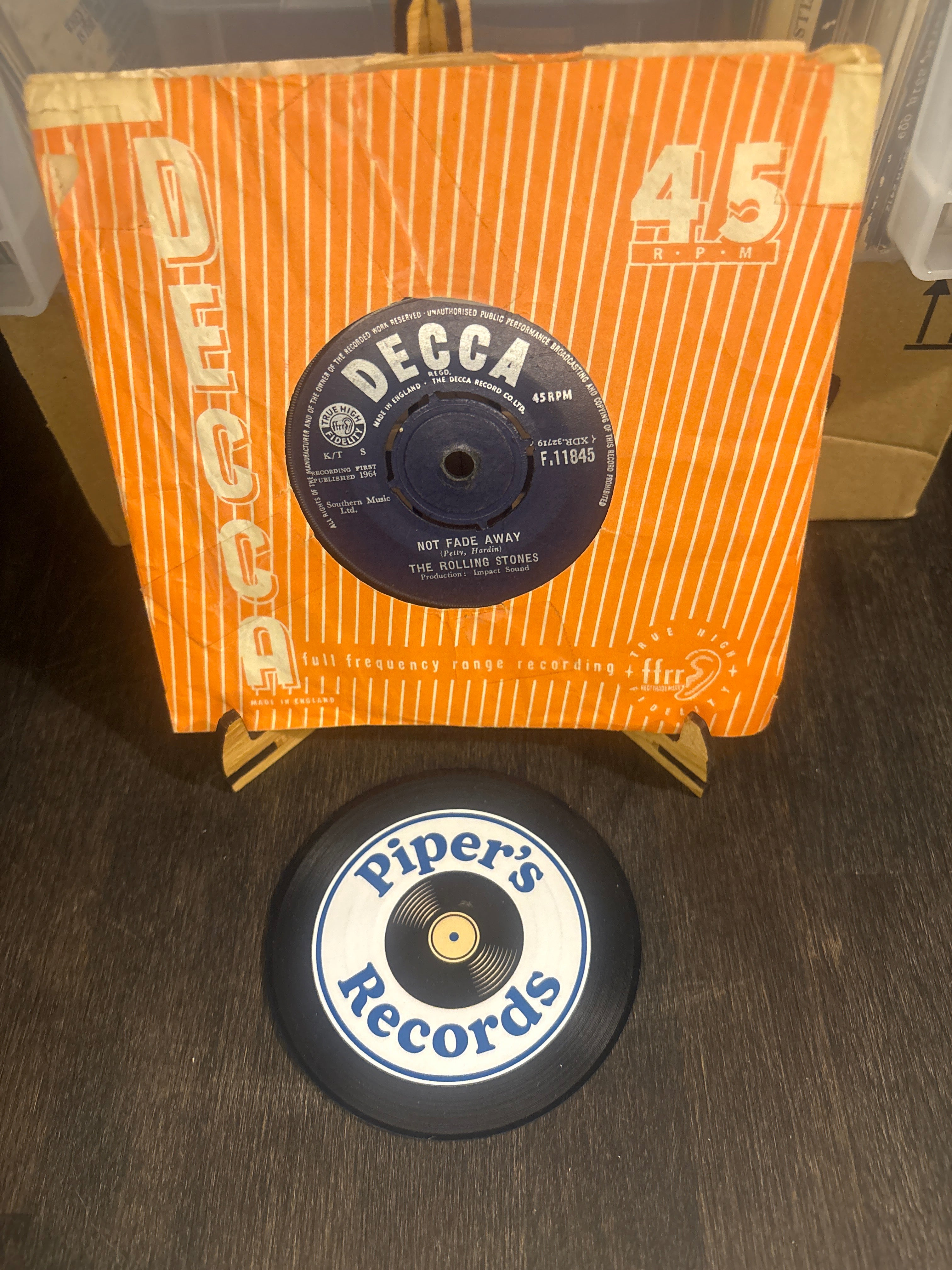 The Rolling Stones – Not Fade Away / Little By Little (F 11845, 1964)