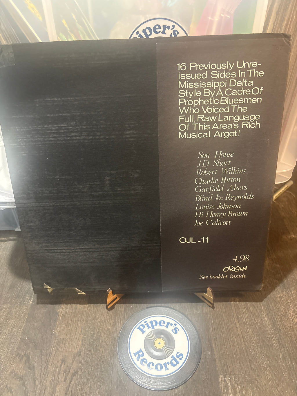 Various – The Mississippi Blues No.2: The Delta 1929–1932 LP