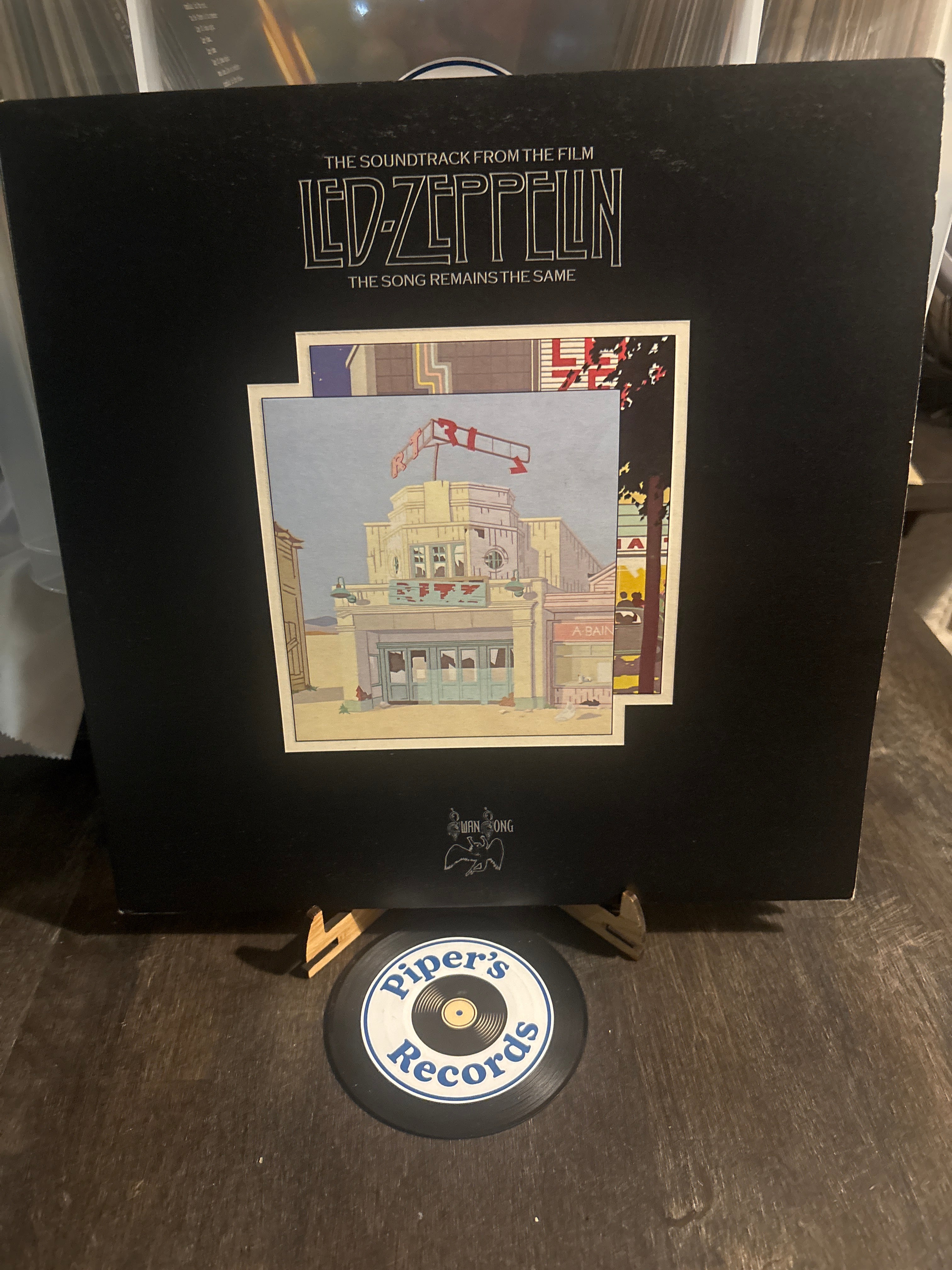 Led Zeppelin – The Song Remains The Same (SSK 89402) – UK 2×LP