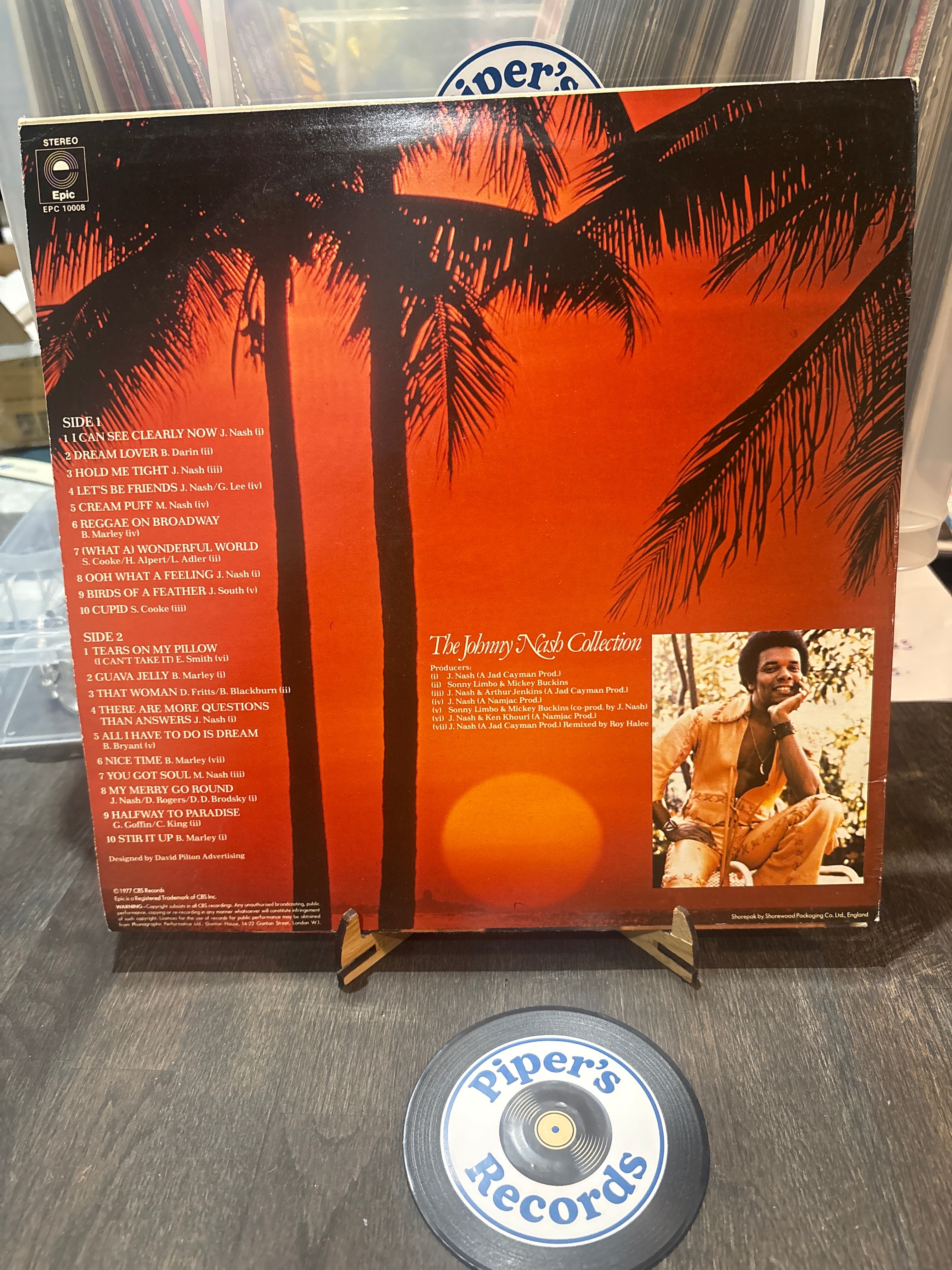 Johnny Nash – The Johnny Nash Collection: 20 Of My Favourite Songs (LP)