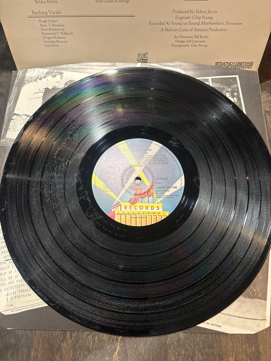 Carl Perkins – Ol’ Blue Suede’s Back (LP)