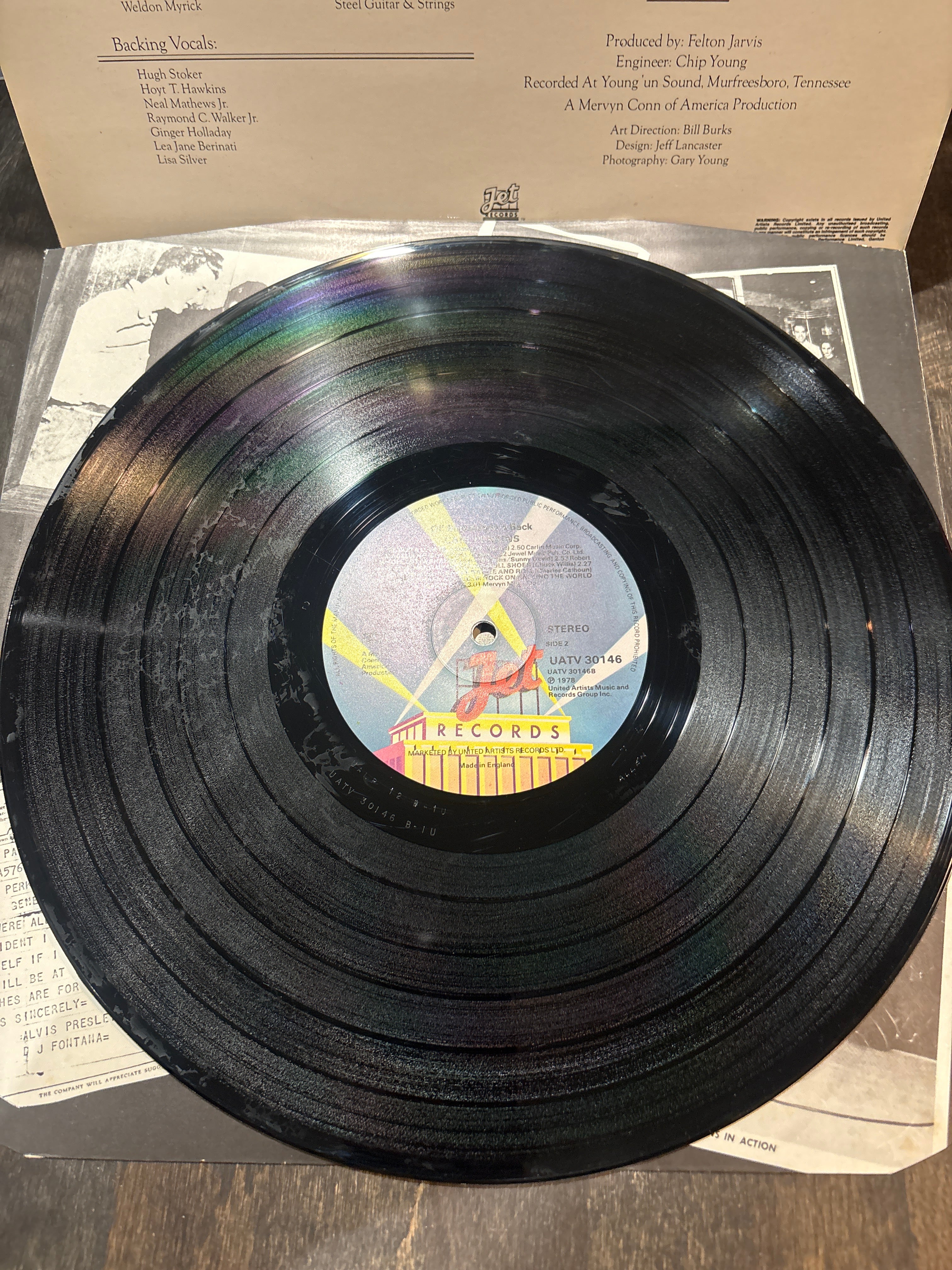 Carl Perkins – Ol’ Blue Suede’s Back (LP)