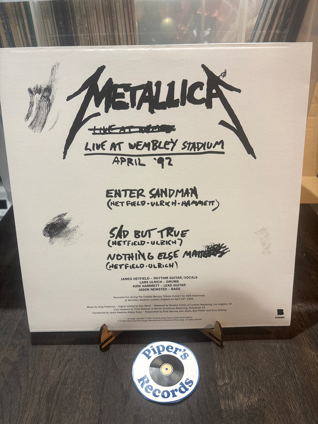 Metallica – Live at Wembley Stadium, London (Vinyl EP)