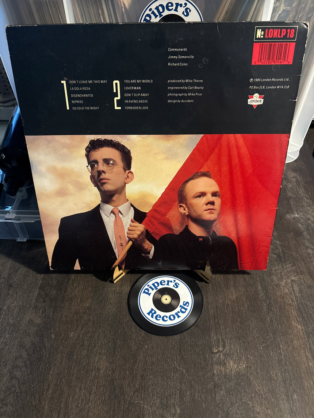 The Communards – Communards (1986 UK LP)
