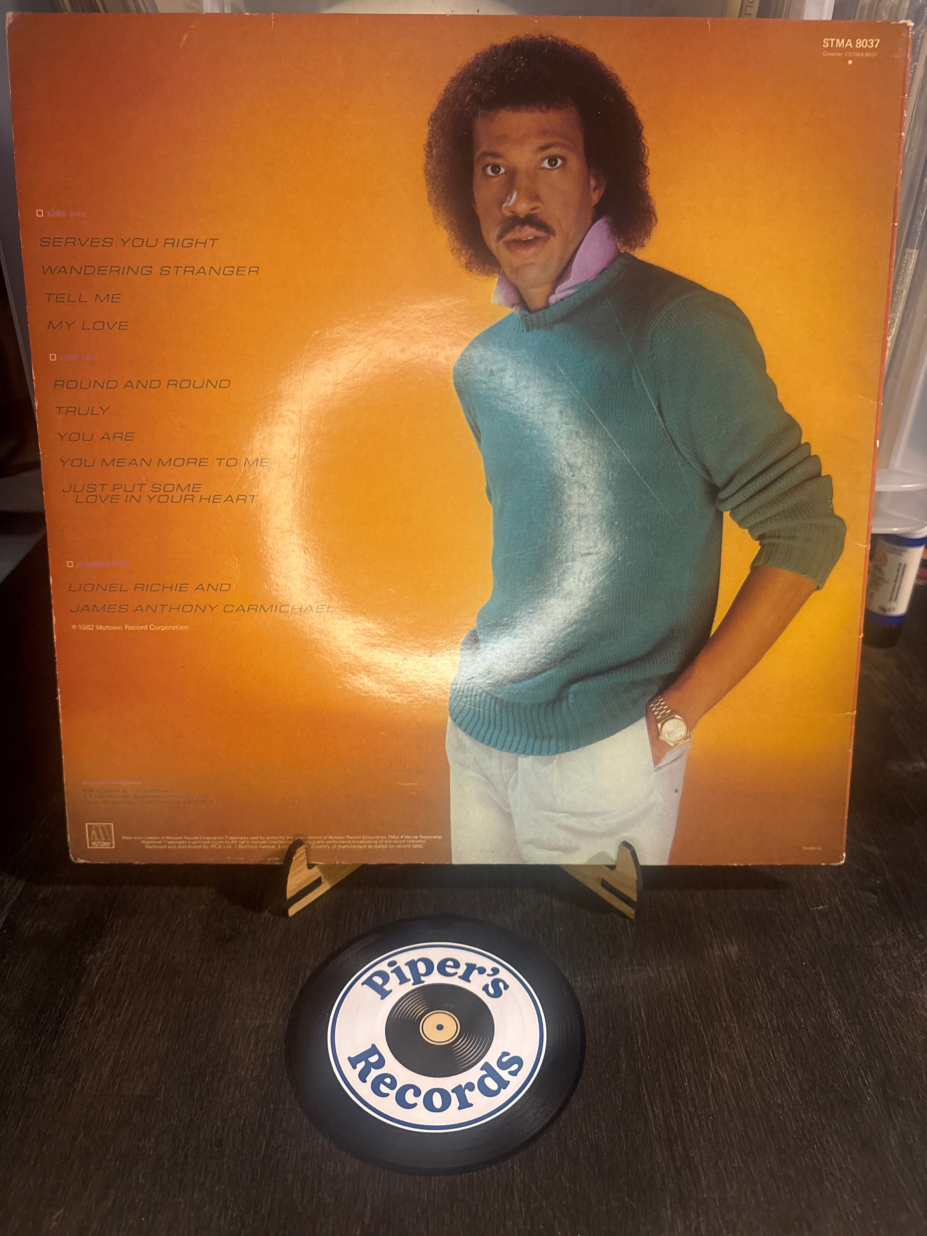 Lionel Richie – Lionel Richie (1982 UK LP)