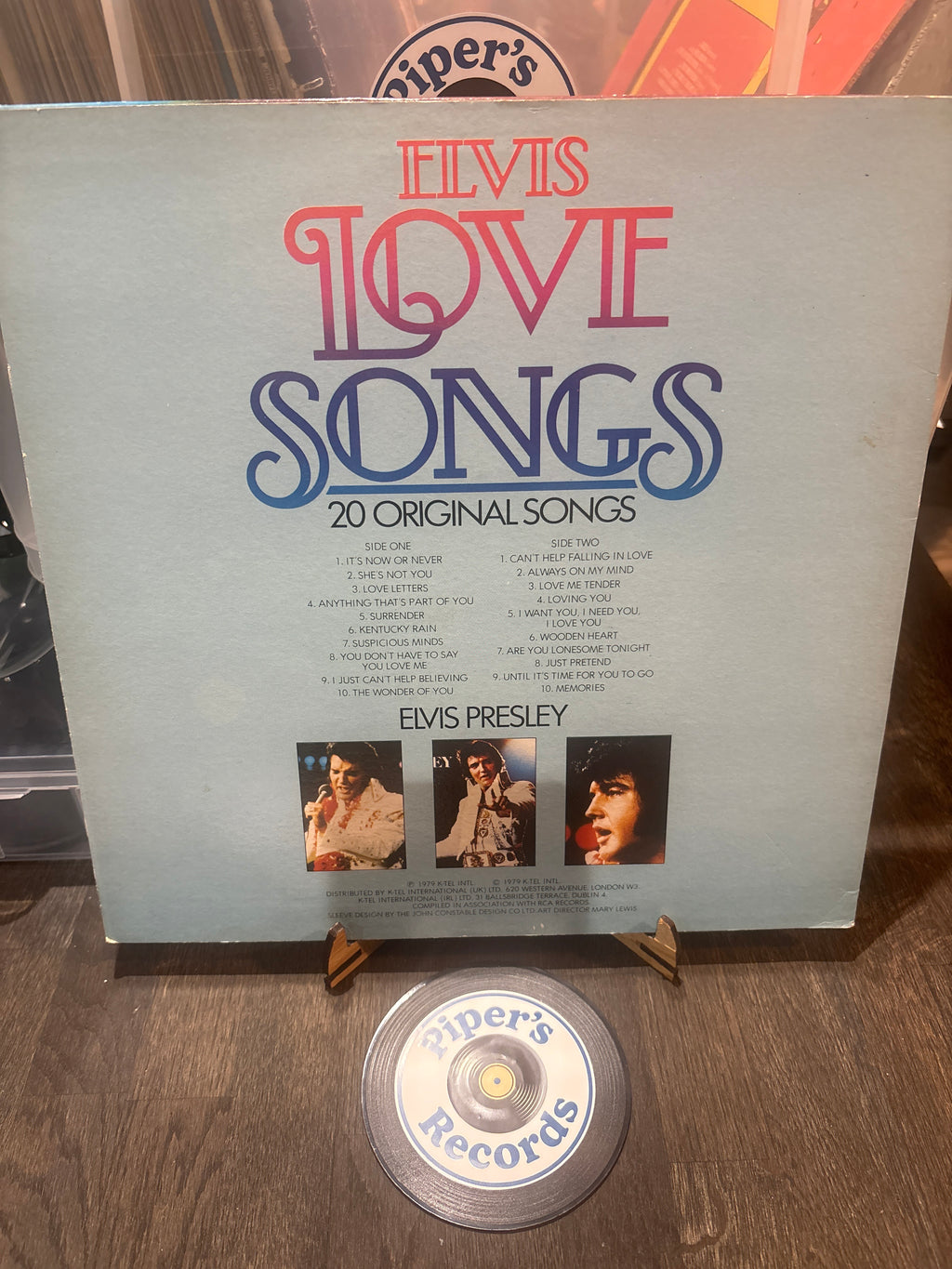 Elvis Presley – Love Songs (1979 UK LP)