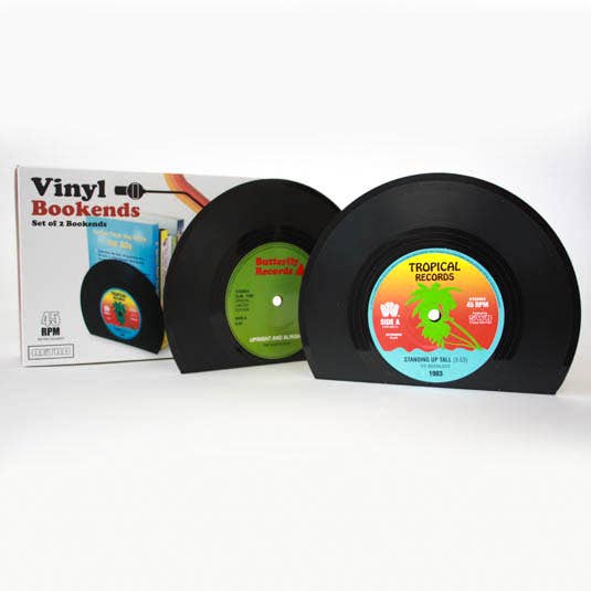 Vinyl Bookends
