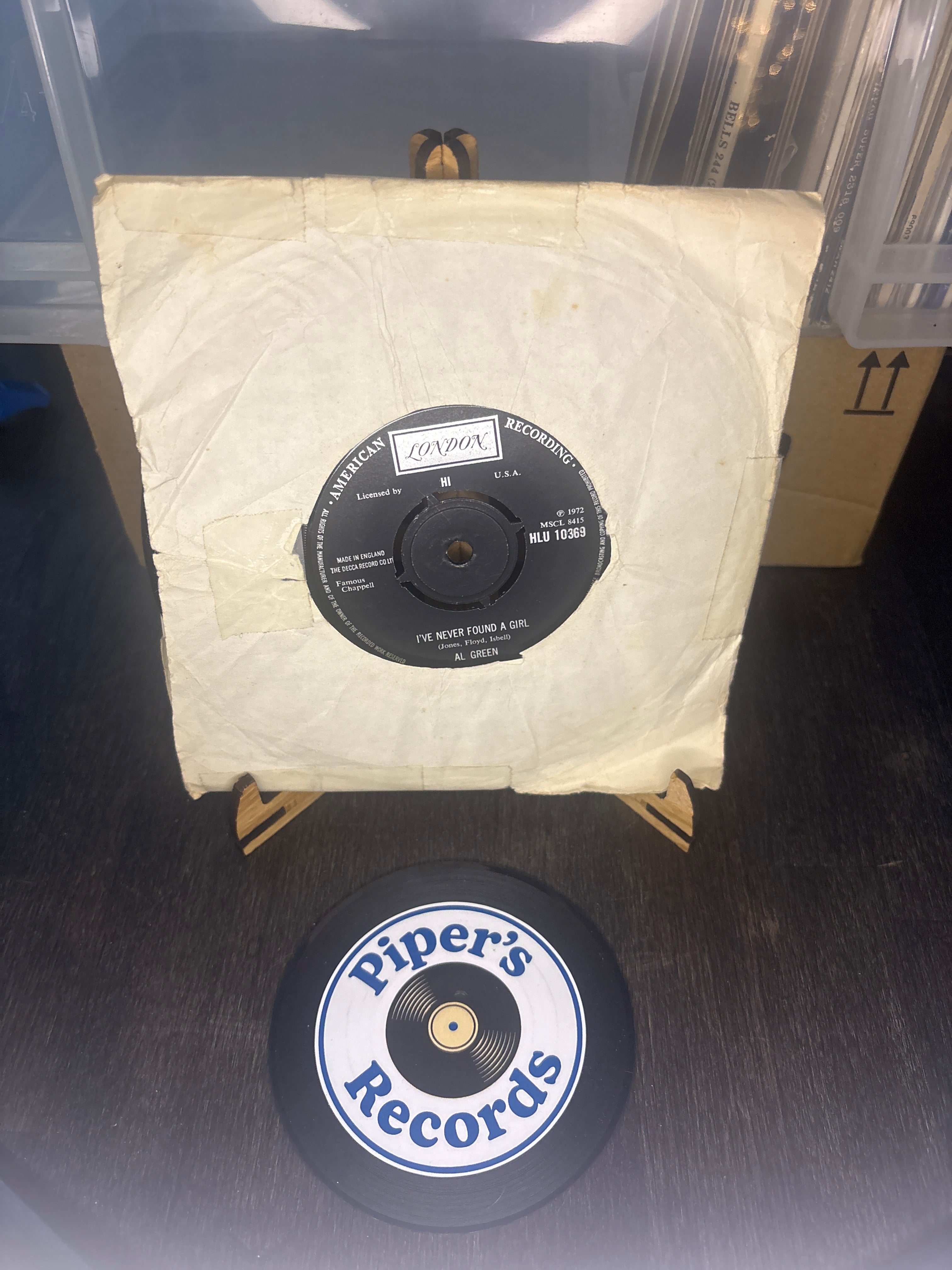 Al Green – Look What You Done For Me (1972 UK 7" Single)