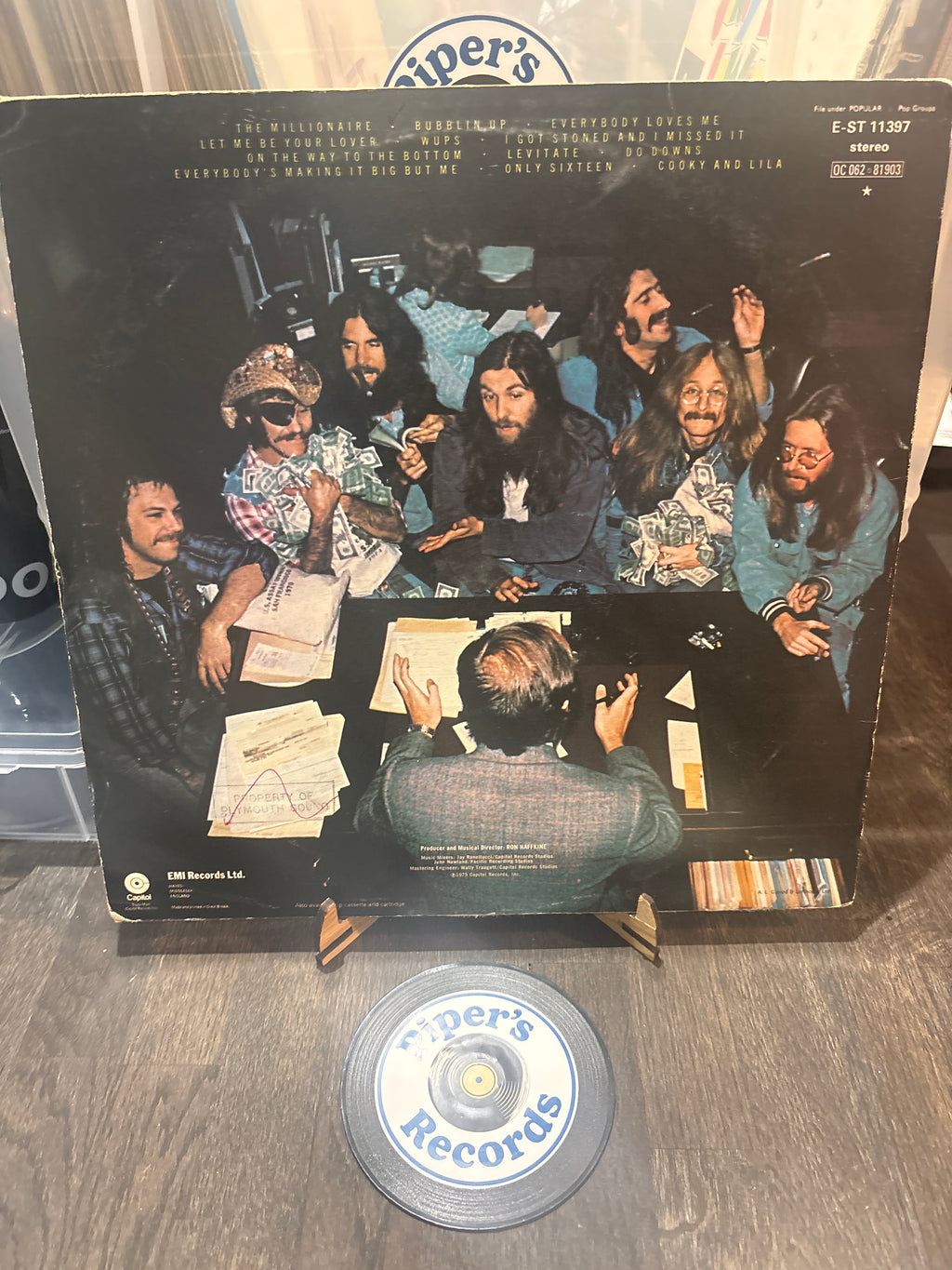 Dr. Hook – Bankrupt (1975 UK LP)