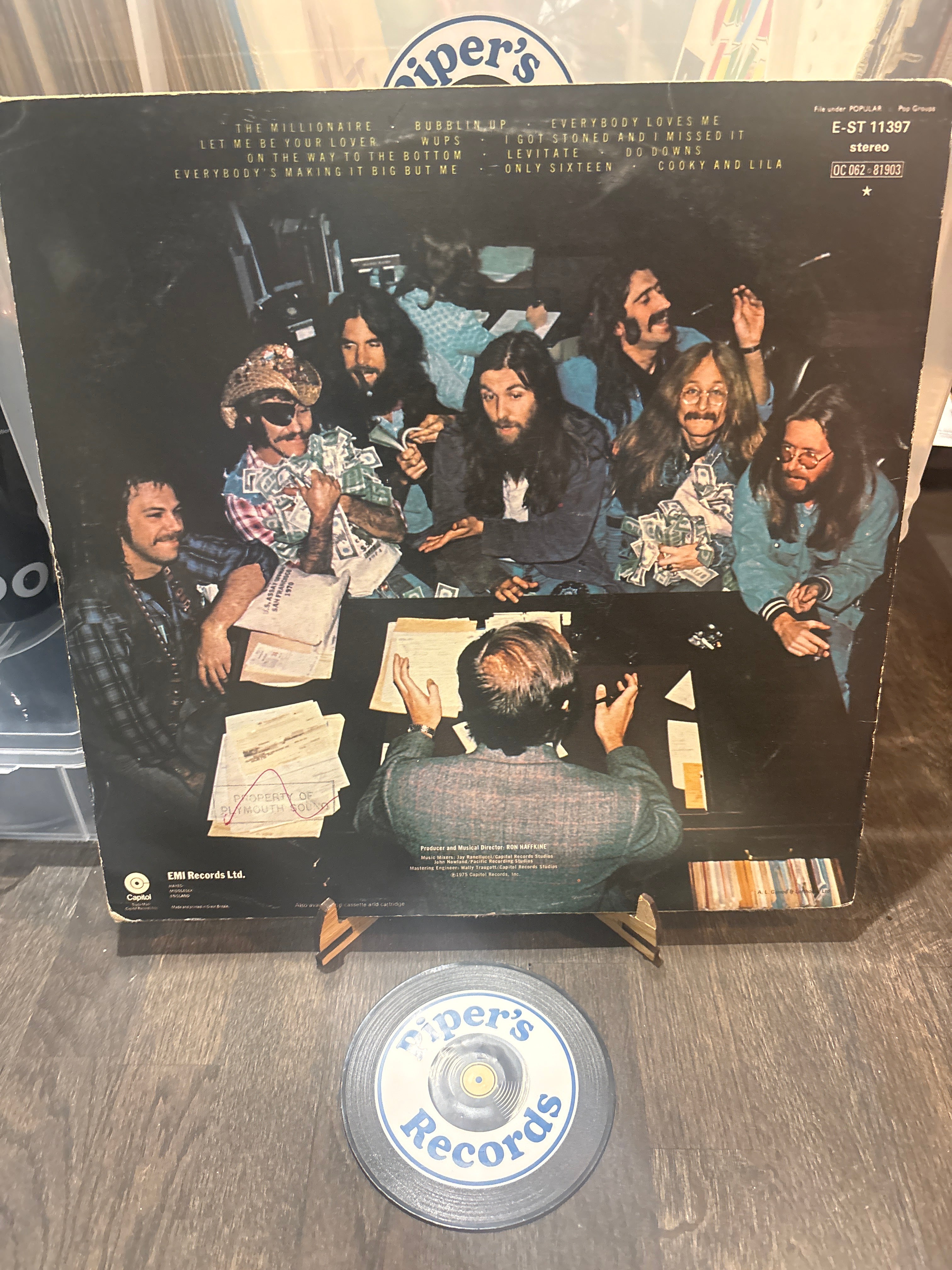 Dr. Hook – Bankrupt (1975 UK LP)