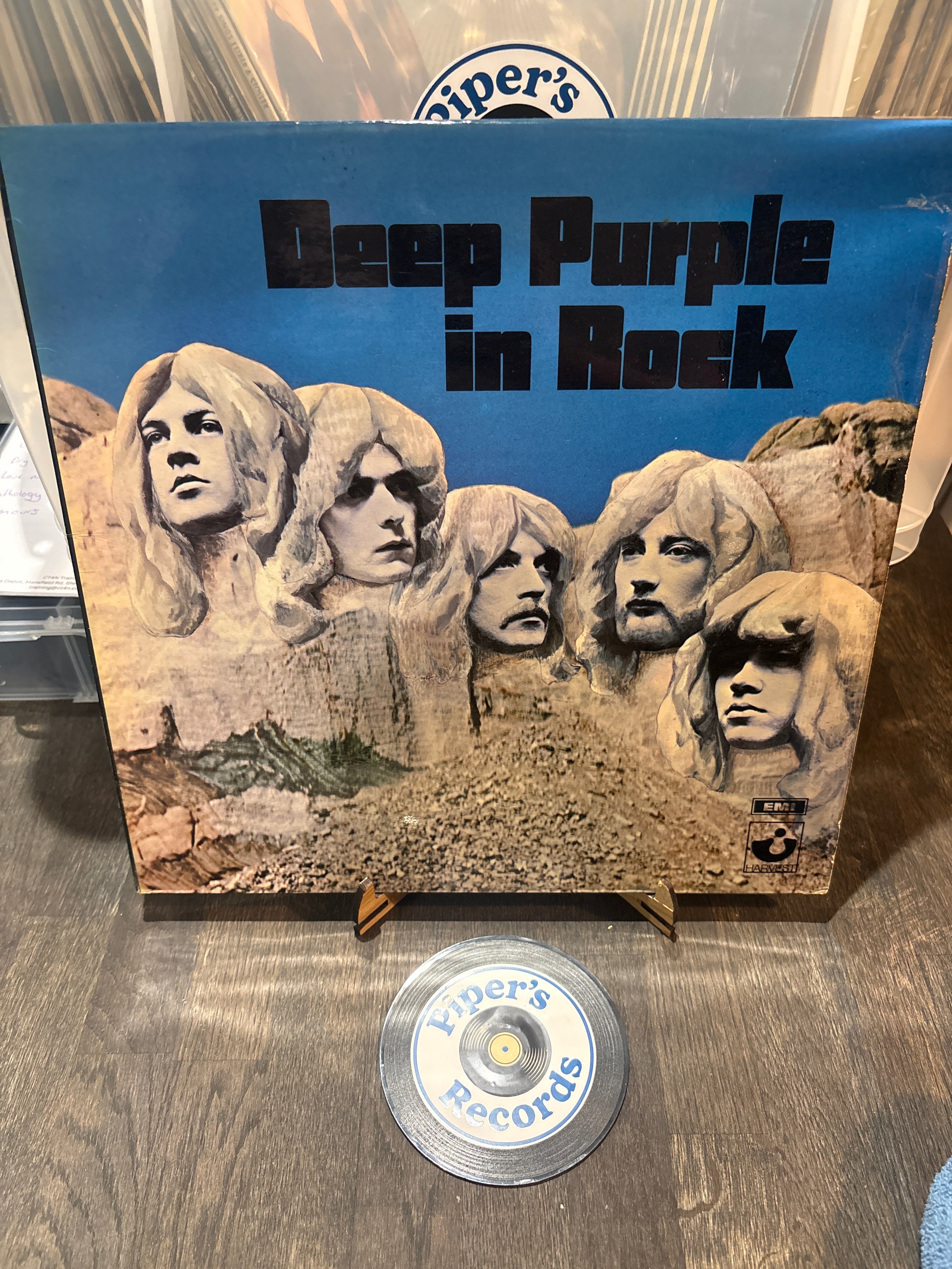 Deep Purple – Deep Purple In Rock (1970 UK LP)