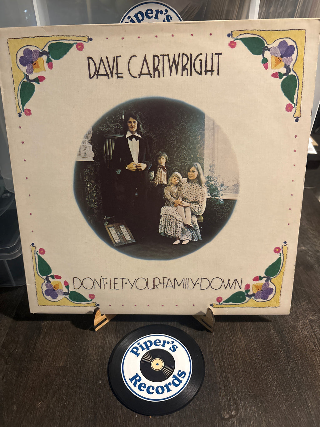Dave Cartwright – Don’t Let Your Family Down (LP, 1974, UK)