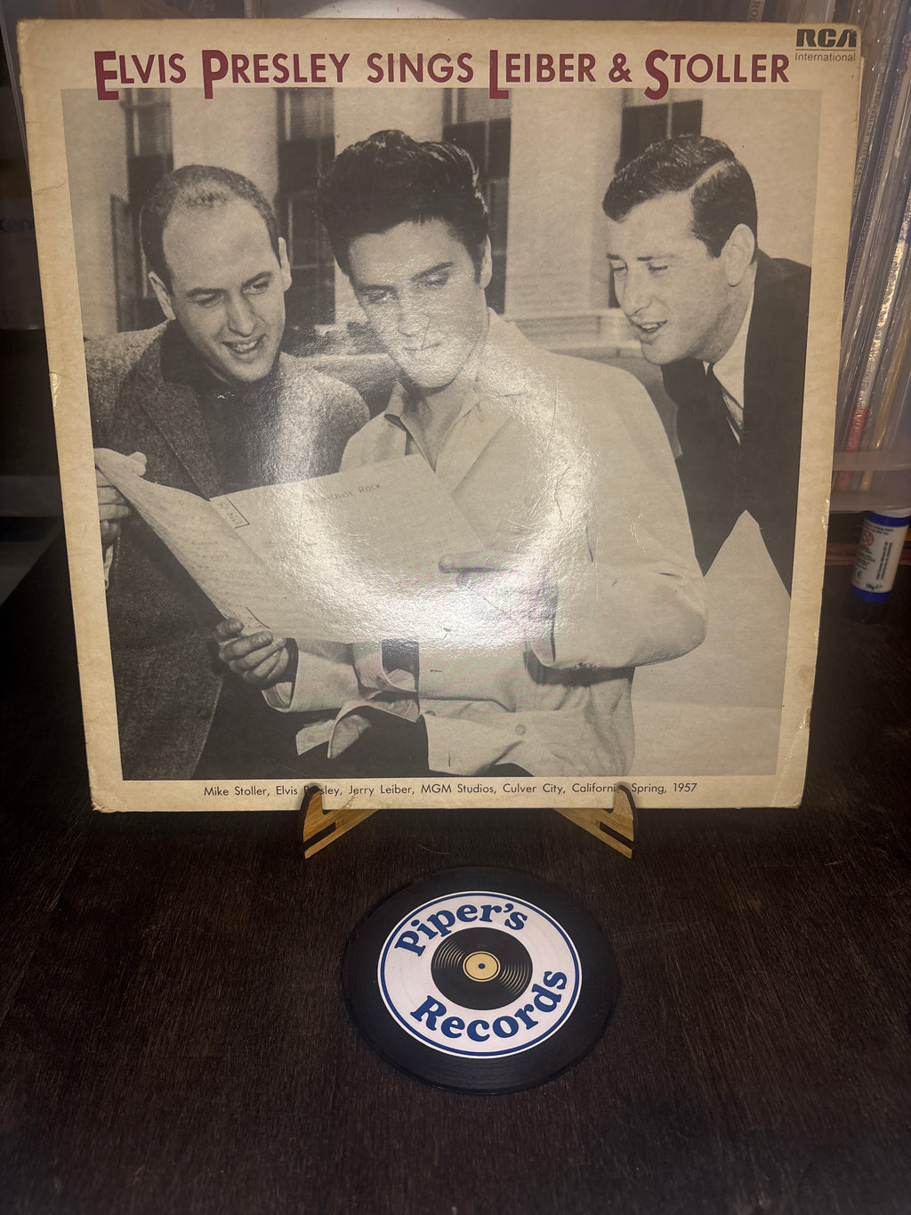 Elvis Presley – Sings Leiber & Stoller (1980, UK, RCA International, INTS 5031)