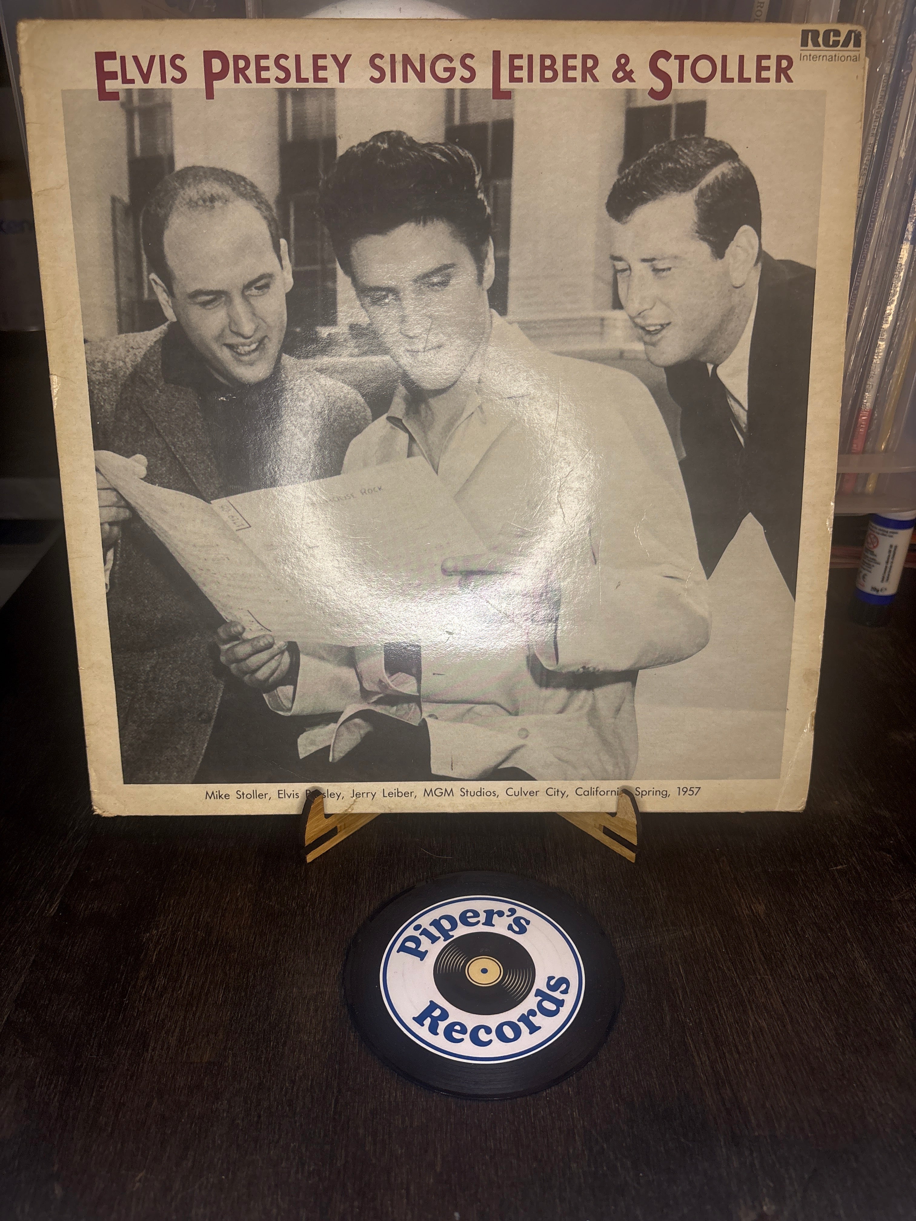 Elvis Presley – Sings Leiber & Stoller (1980, UK, RCA International, INTS 5031)