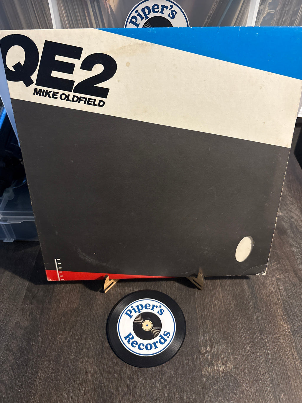 Mike Oldfield – QE2 (1980 UK LP, Die‑Cut Sleeve)