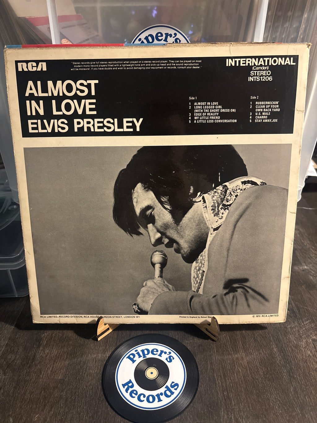 Elvis Presley – Almost In Love (LP, Compilation, 1970)