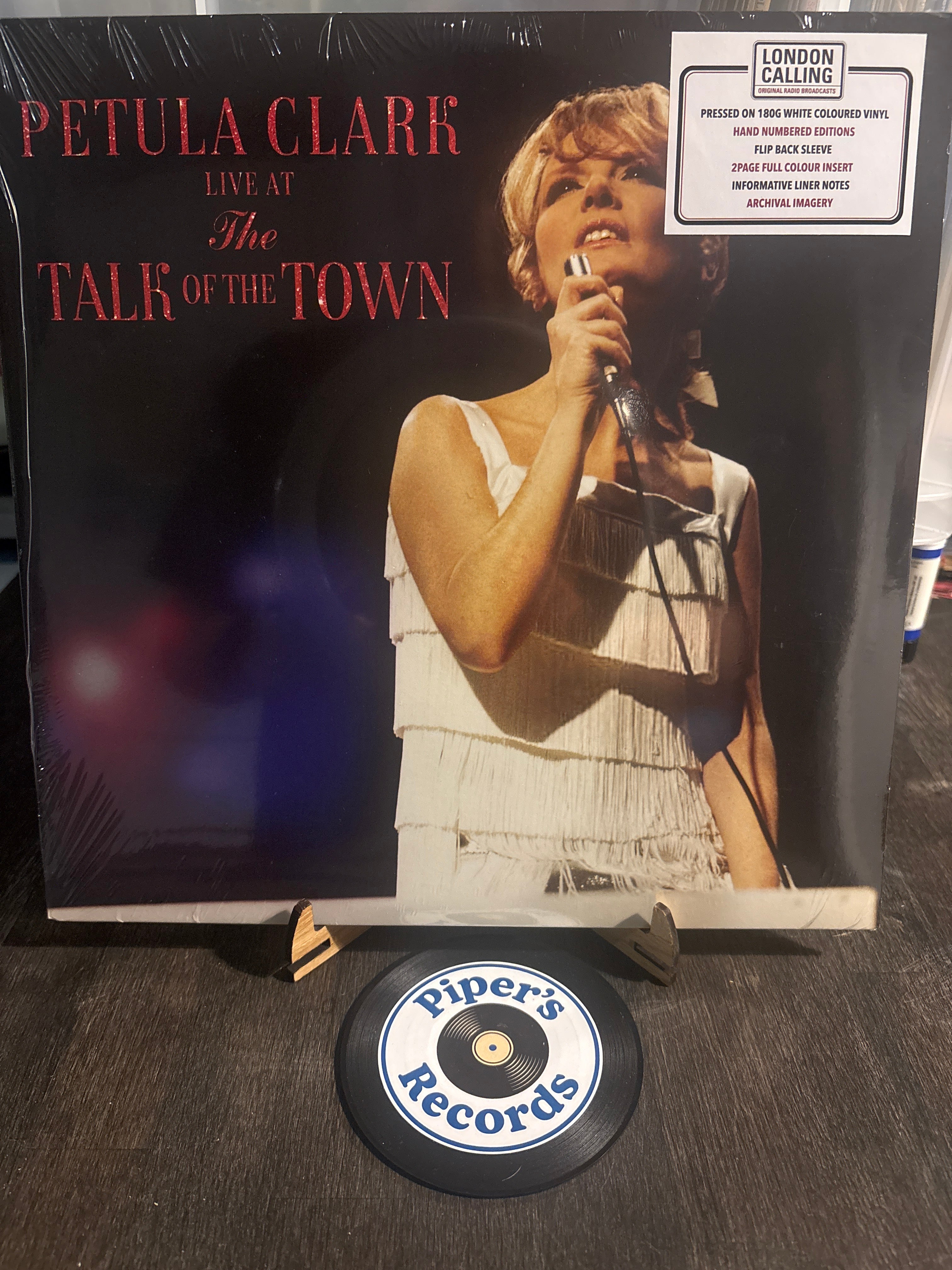 Petula Clark – Live at the Talk of the Town (Limited Edition White Vinyl, Numbered)