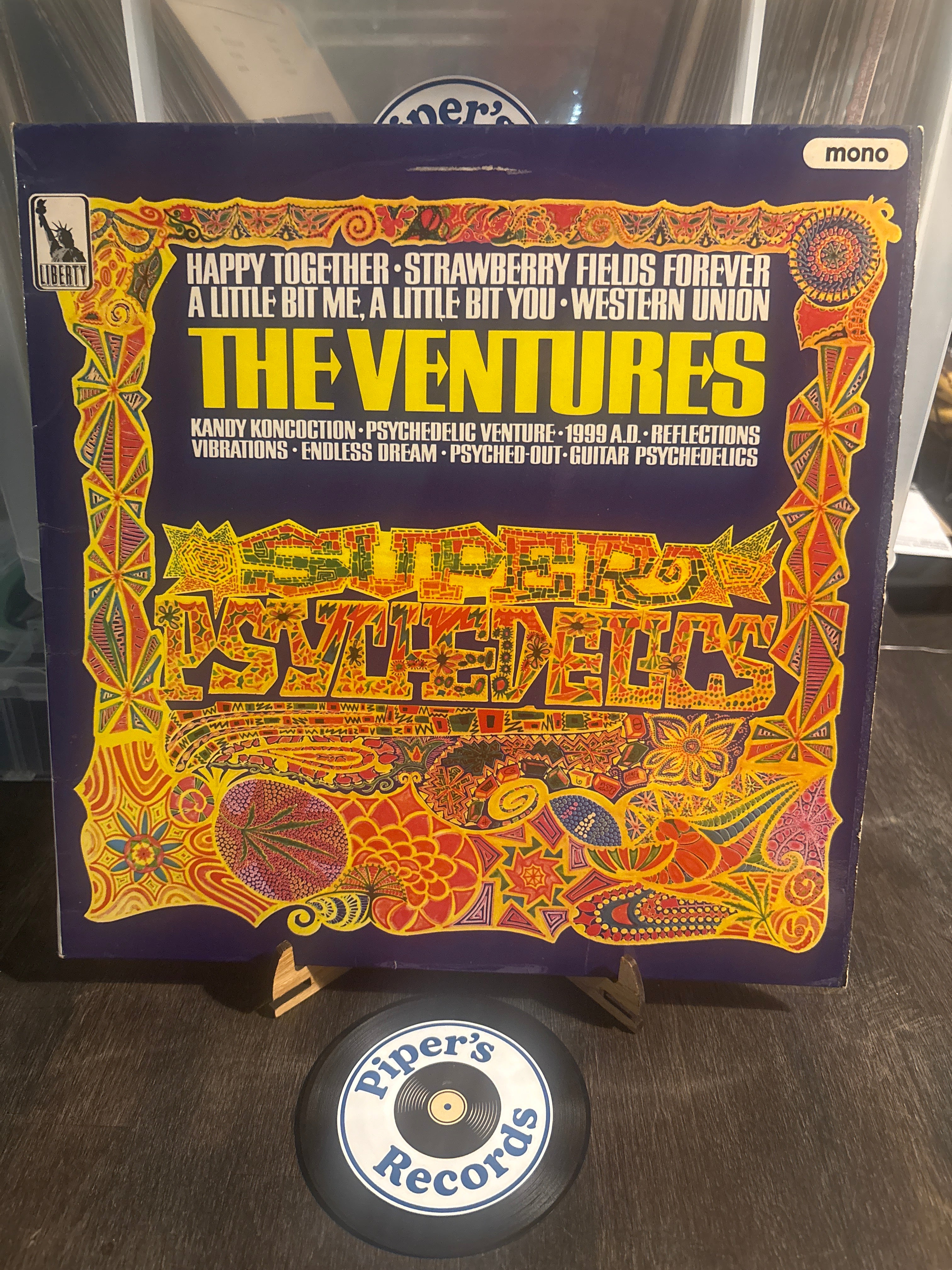 The Ventures – Super Psychedelics (LP, Mono)