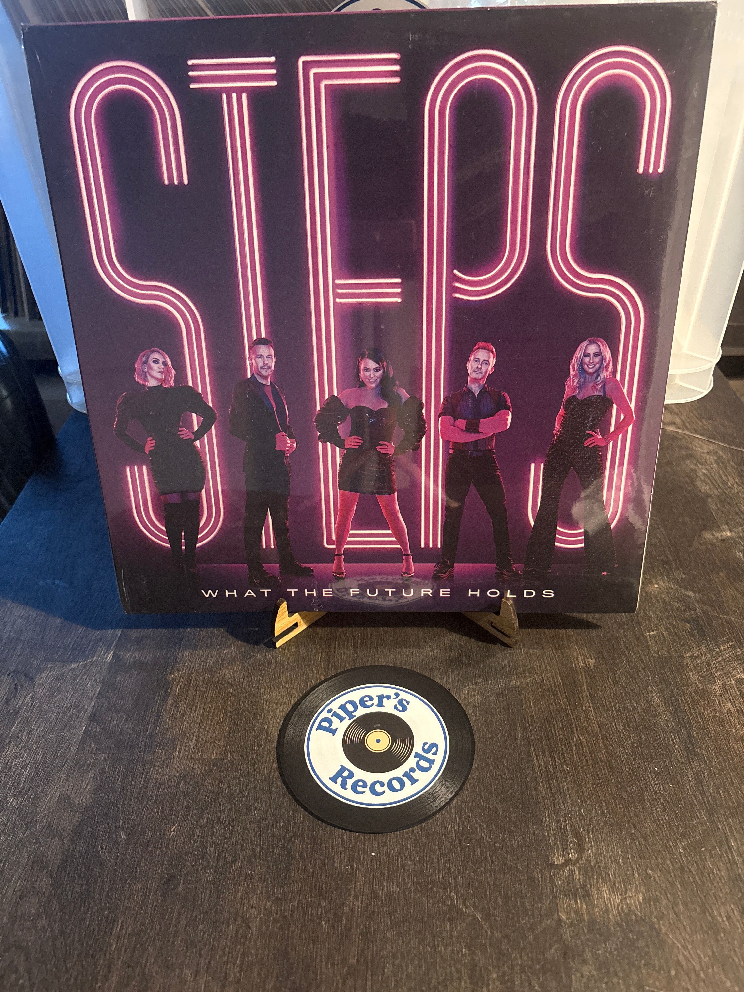 Steps – What The Future Holds (Pink Vinyl LP)