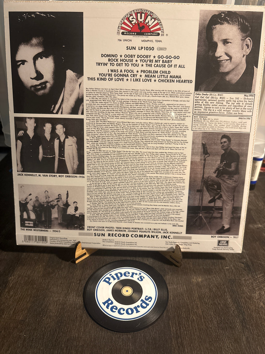 Roy Orbison & The Teen Kings – Roy Orbison and The Teen Kings (Sun / Charly Records)