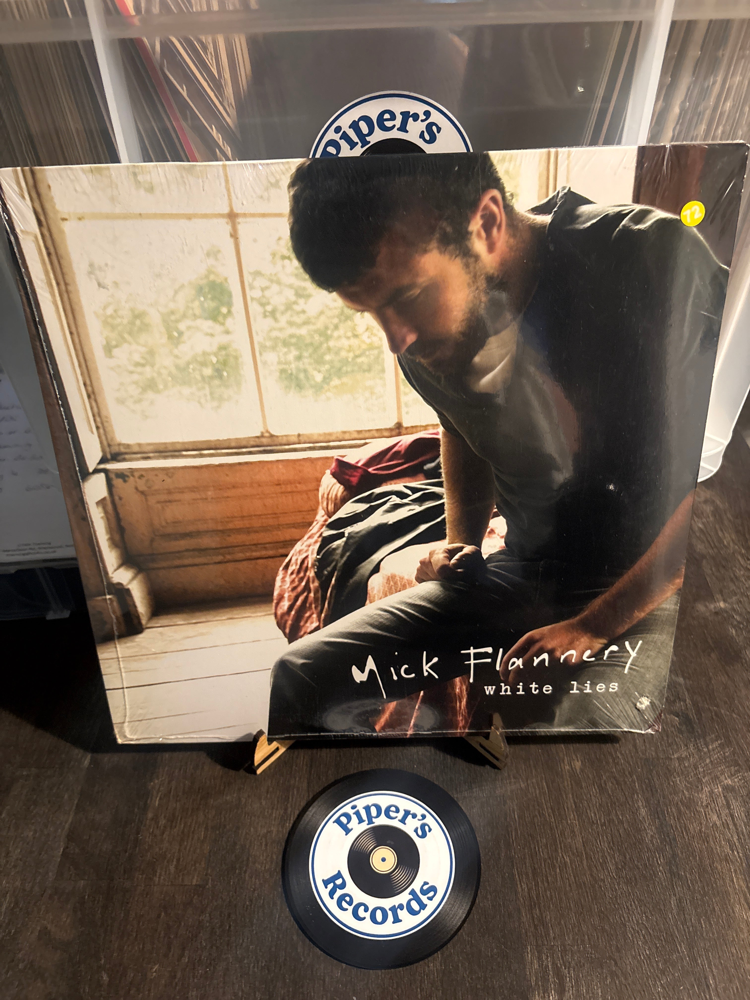 Mick Flannery – White Lies (2022 Reissue, White Vinyl) – New & Sealed