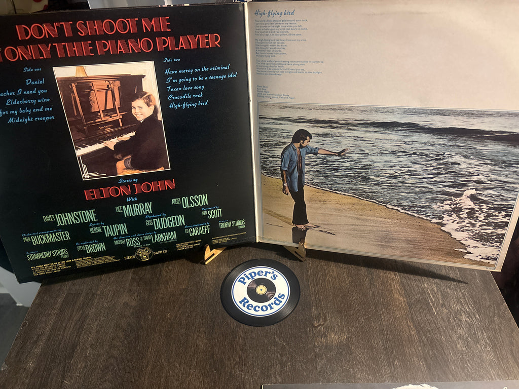 Elton John – Don’t Shoot Me I’m Only the Piano Player (LP, Gatefold)