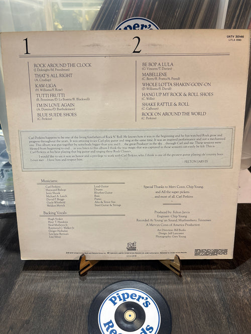 Carl Perkins – Ol’ Blue Suede’s Back (LP)