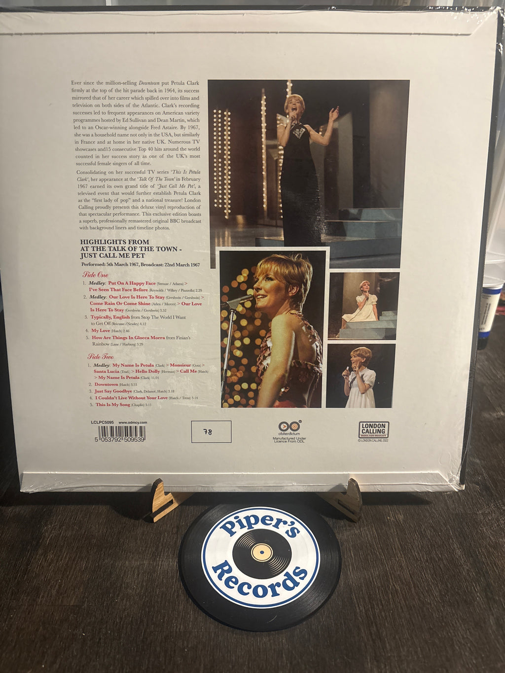 Petula Clark – Live at the Talk of the Town (Limited Edition White Vinyl, Numbered)