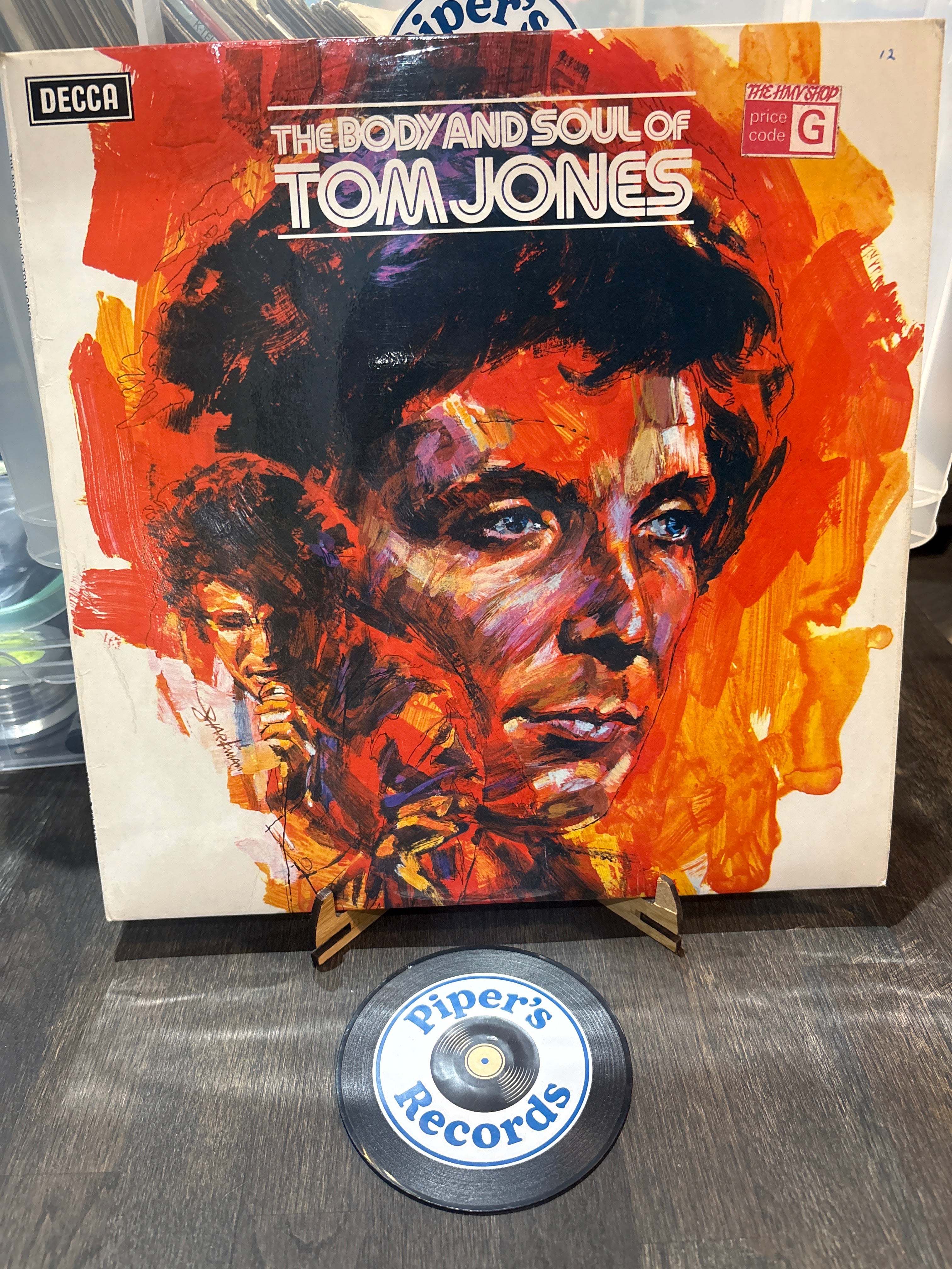Tom Jones – The Body And Soul Of Tom Jones (LP)