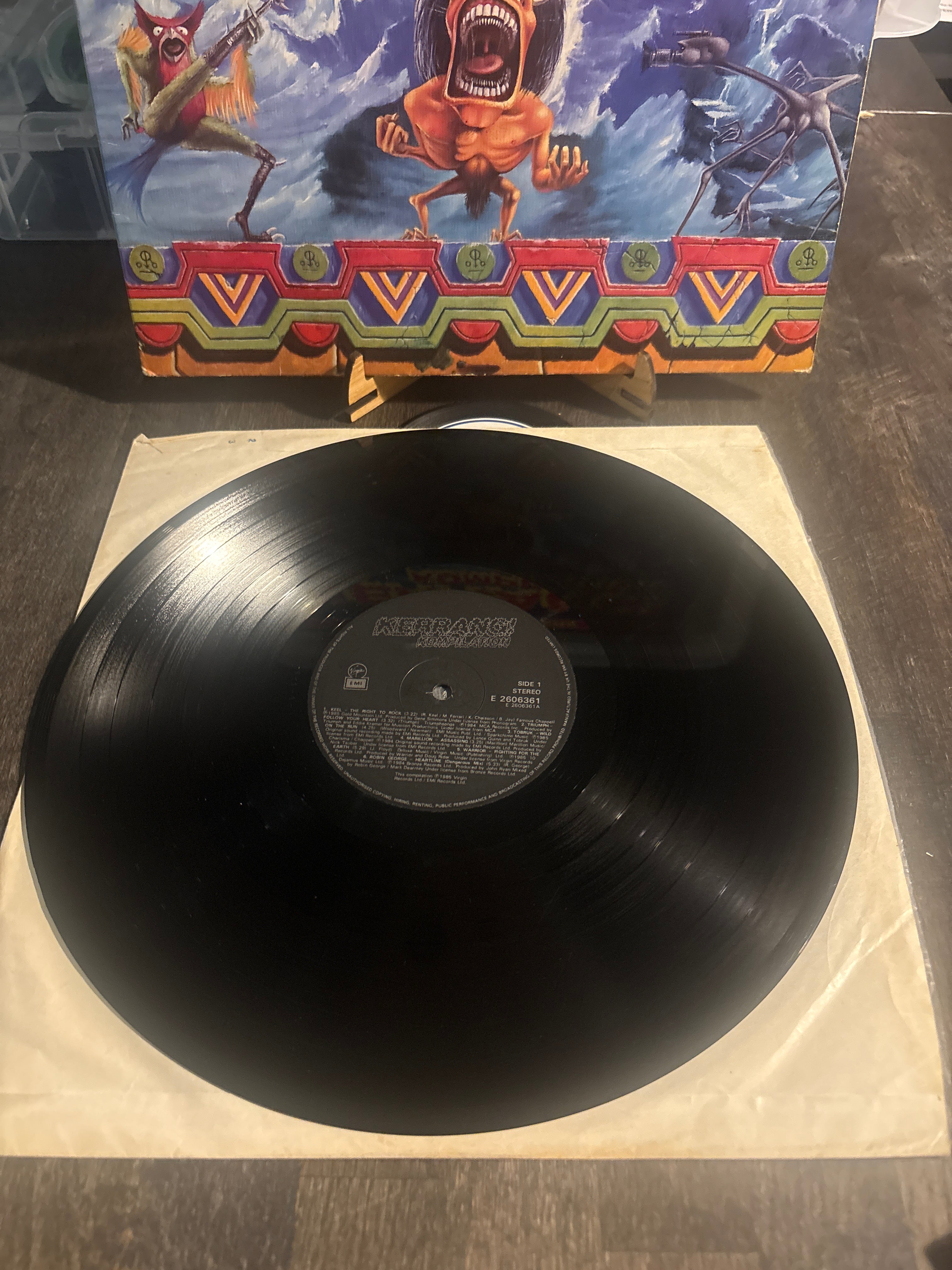 Various Artists – Kerrang! Kompilation (2×LP, Compilation, Gatefold)