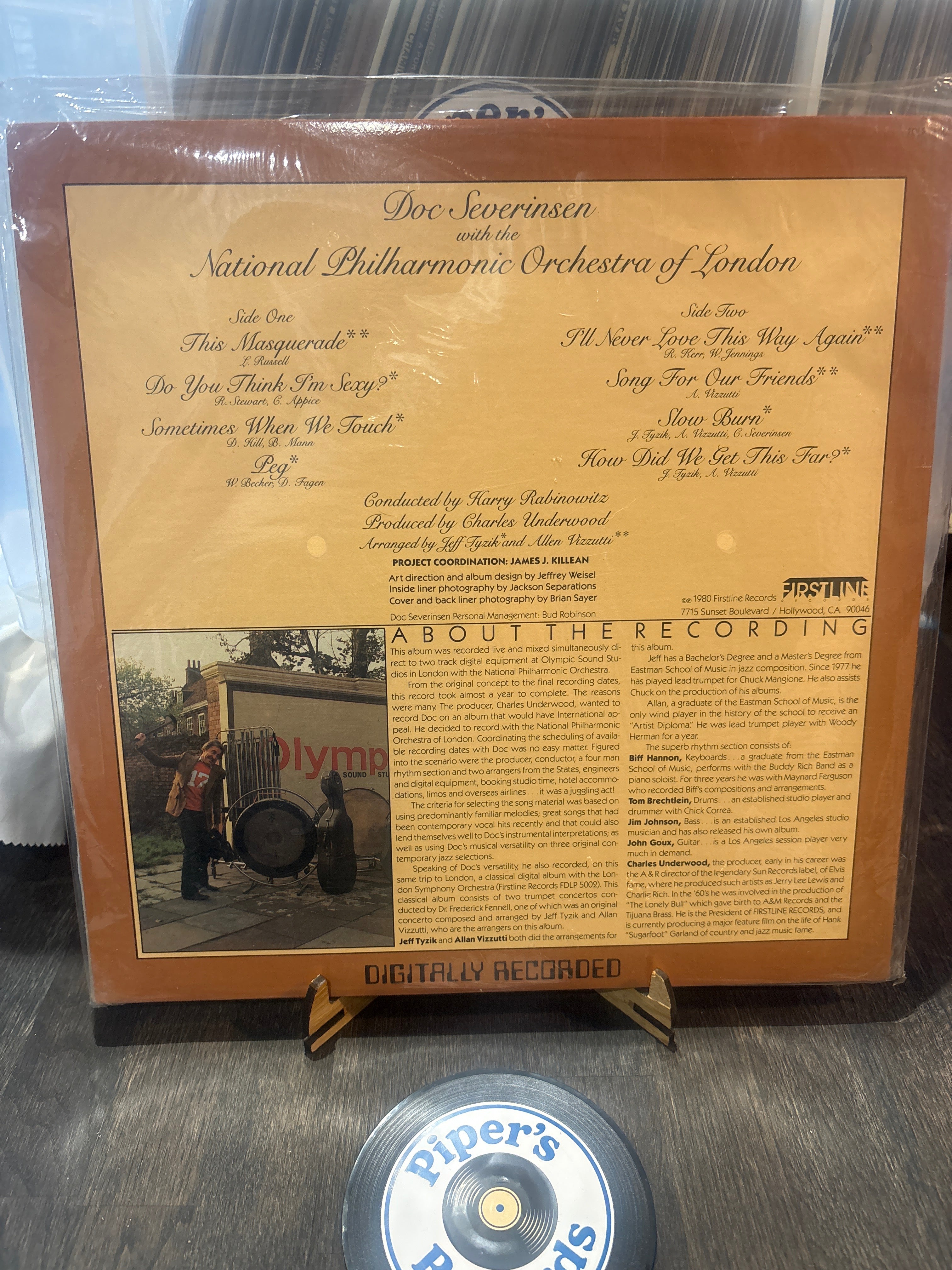 Doc Severinsen – London Sessions (FDLP 5001) – LP