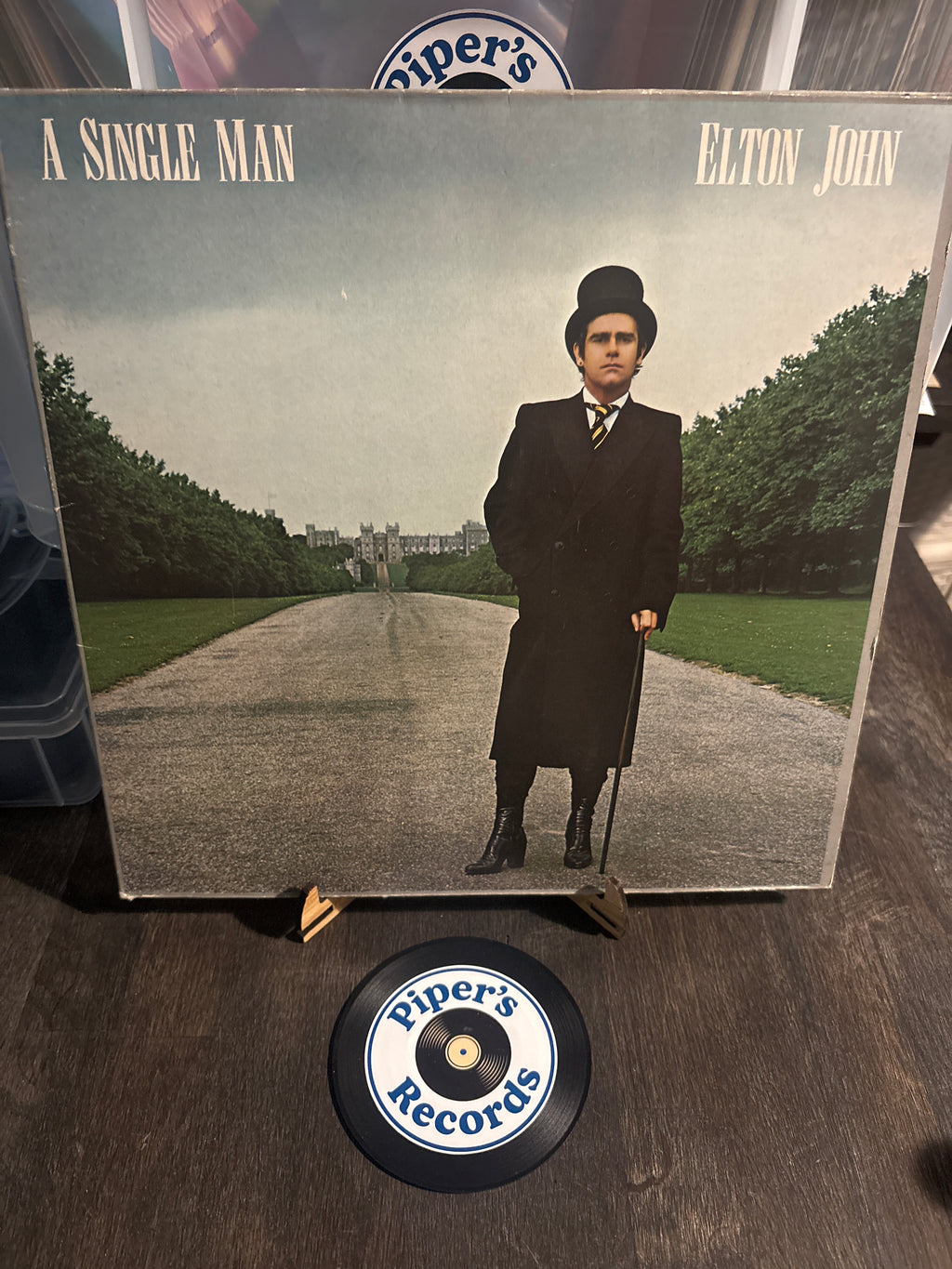 Elton John – A Single Man (LP, Gatefold)