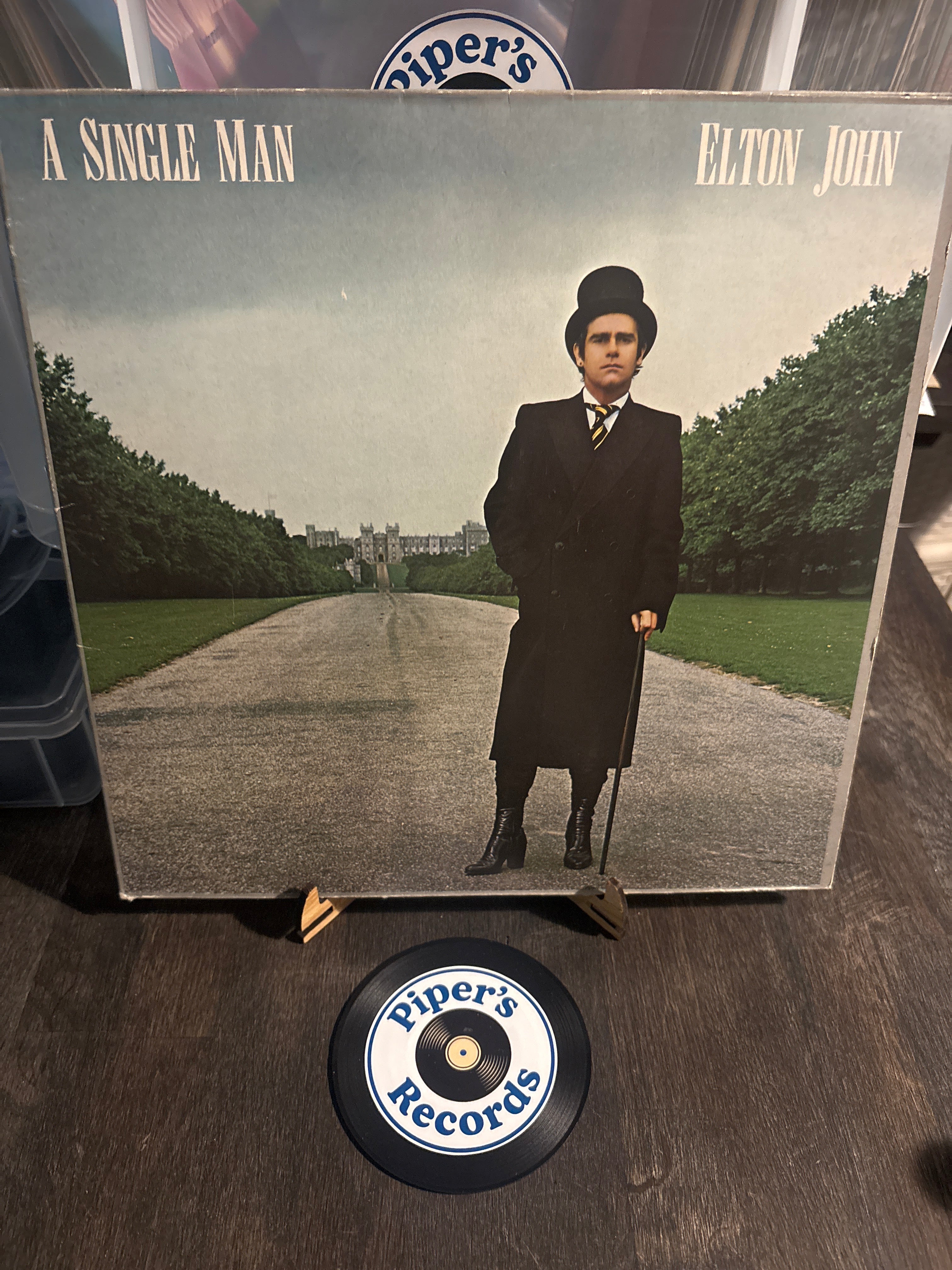 Elton John – A Single Man (LP, Gatefold)
