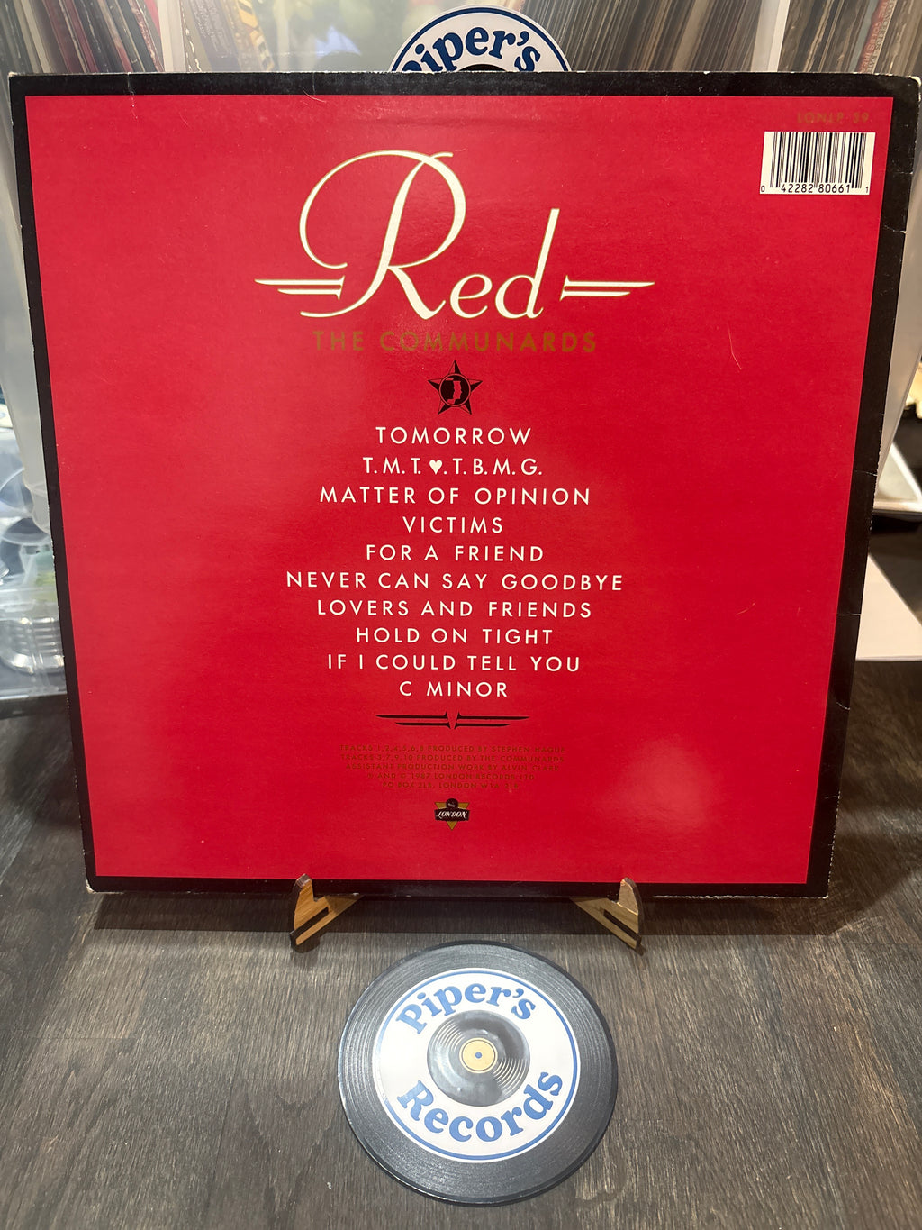 The Communards – Red (LP)