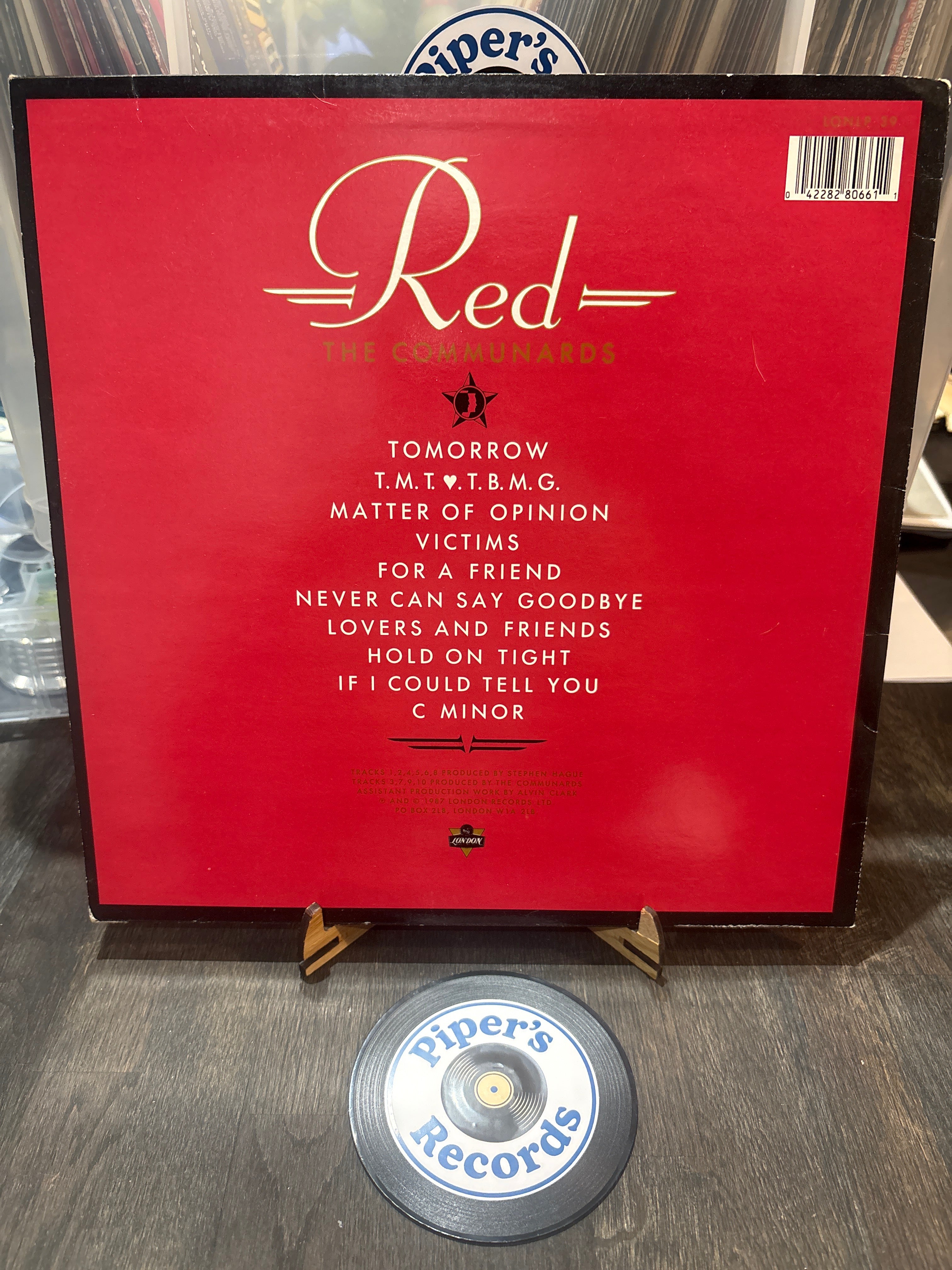 The Communards – Red (LP)