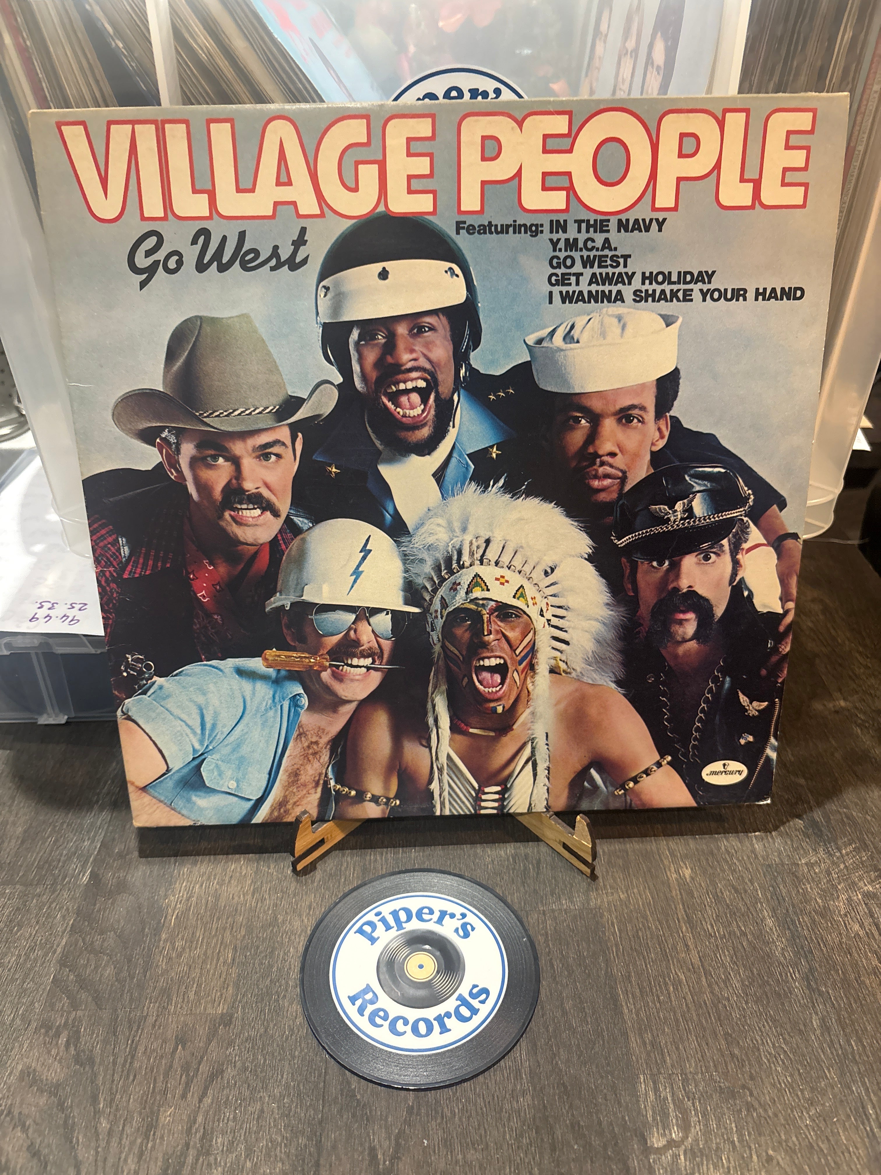 Village People – Go West (LP, Album, 33rpm)