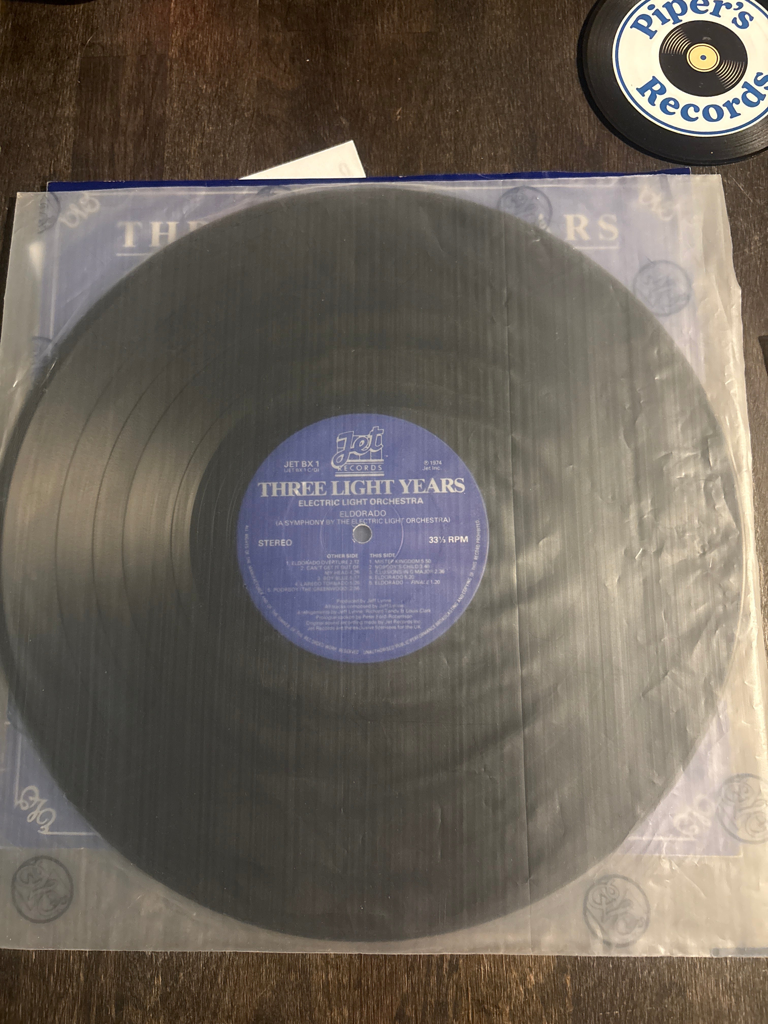 Electric Light Orchestra – Three Light Years – 3×LP Box Set