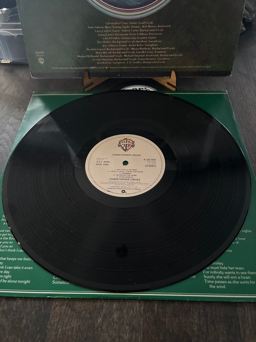 Christopher Cross – Christopher Cross (UK 1979 LP)