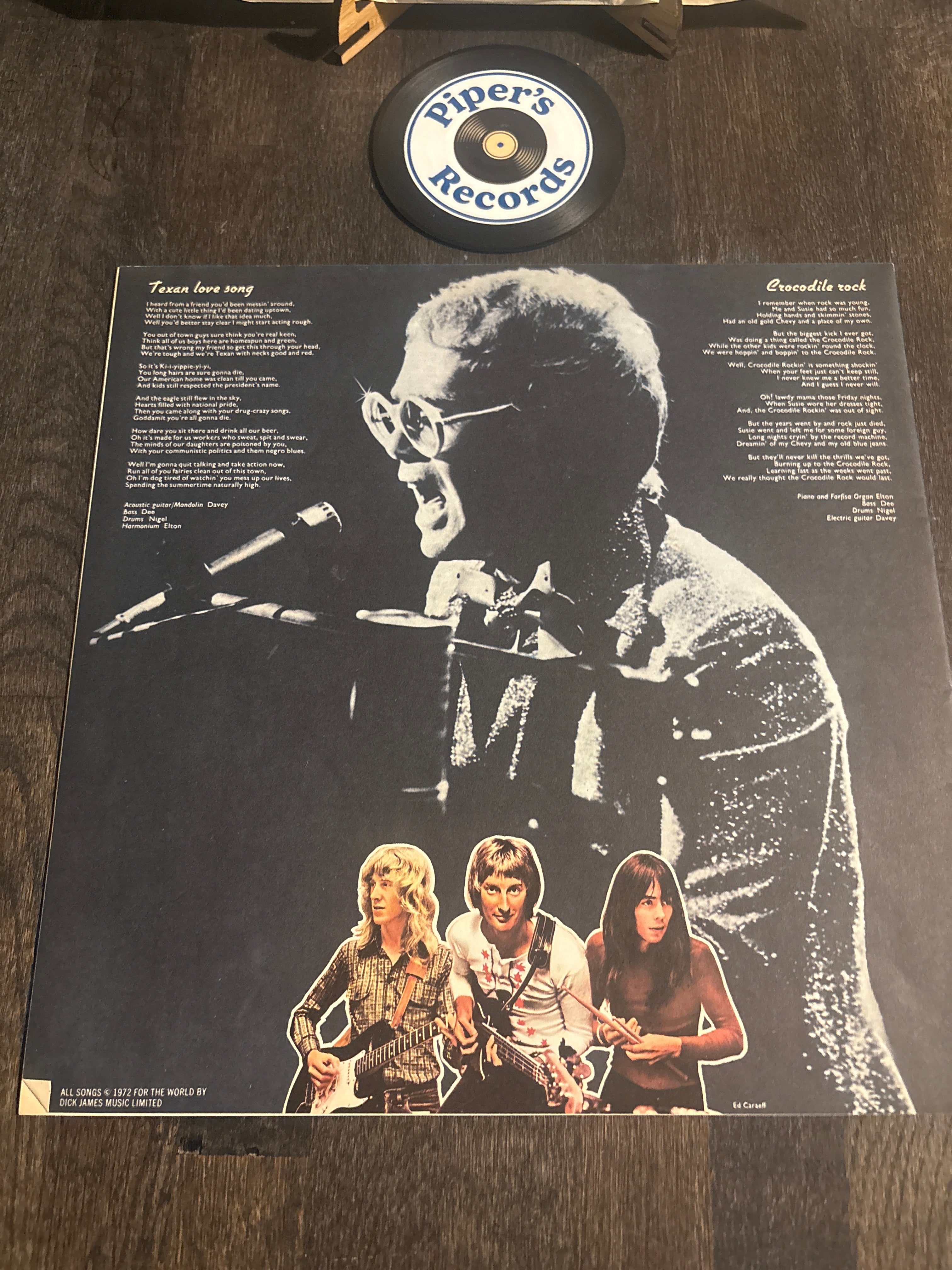 Elton John – Don’t Shoot Me I’m Only the Piano Player (LP, Gatefold)