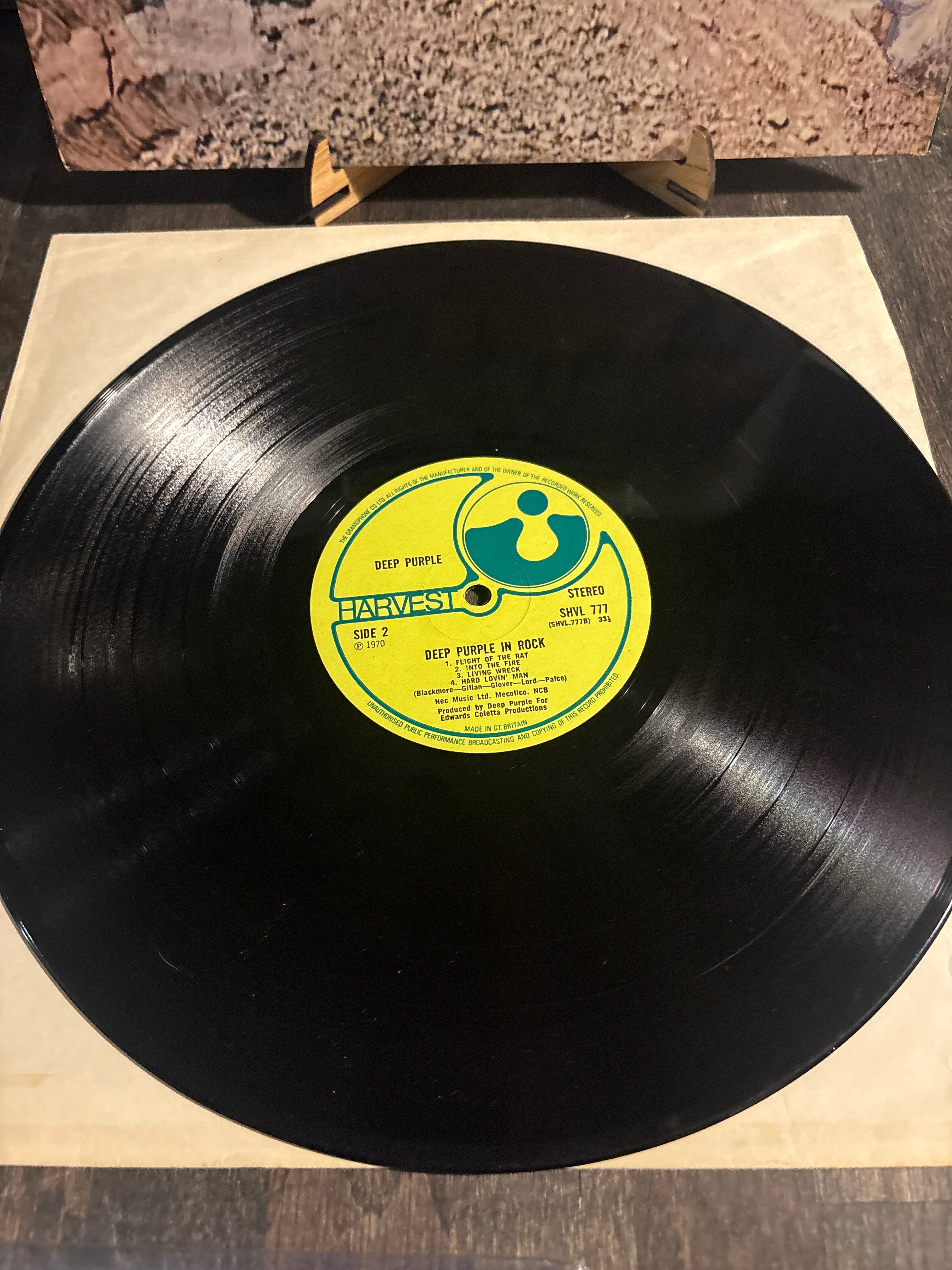 Deep Purple – Deep Purple In Rock (1970 UK LP)