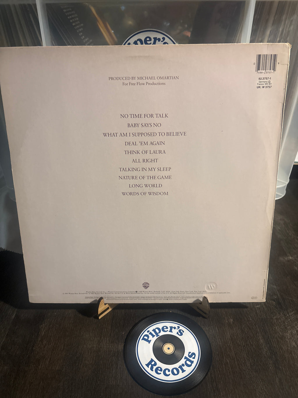 Christopher Cross – Another Page (1983) – LP (W3757)