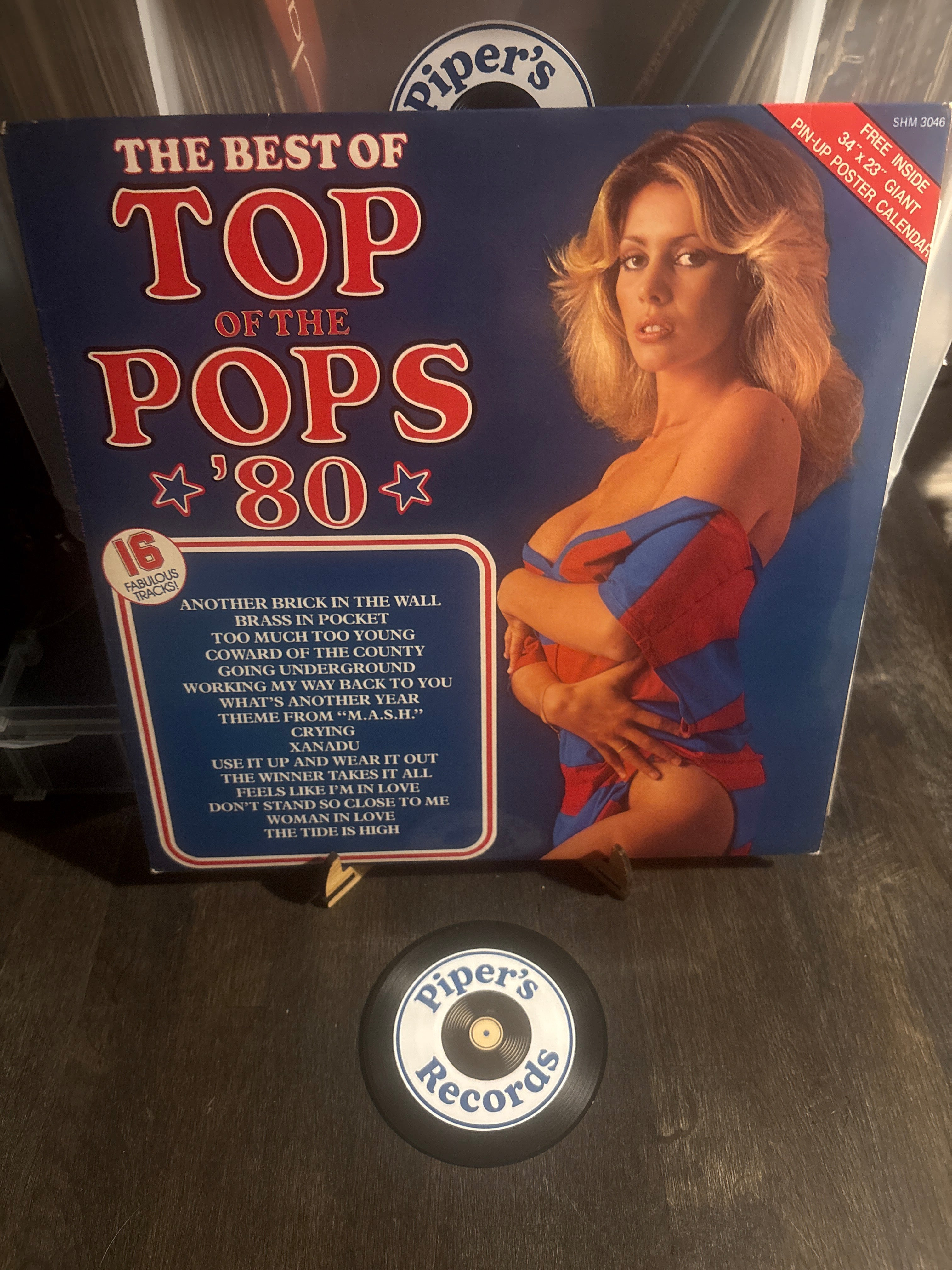 Various Artists – The Best of Top of the Pops ’80 (1980 UK LP)