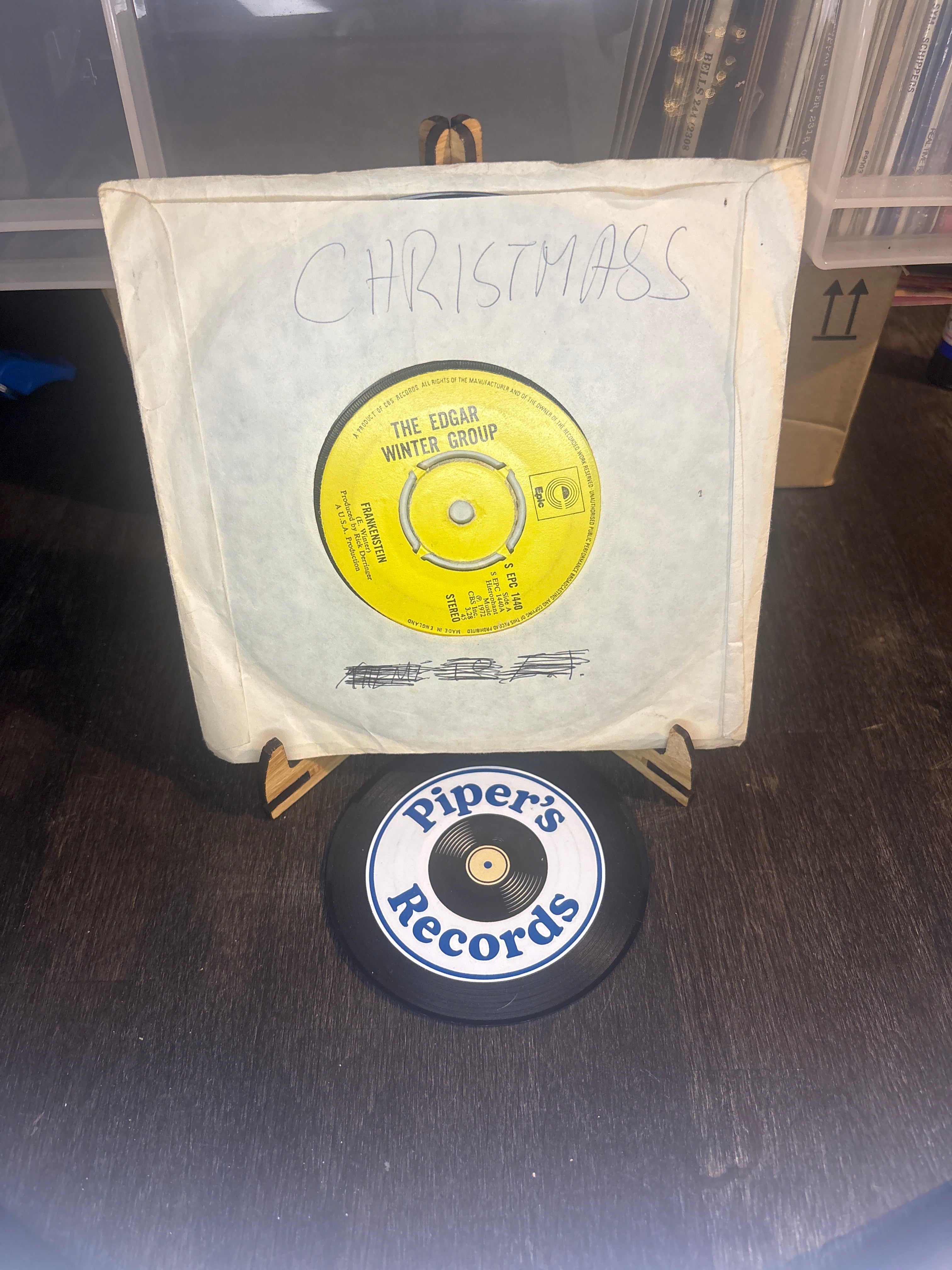 The Edgar Winter Group – Frankenstein (1972 UK 7" Single)