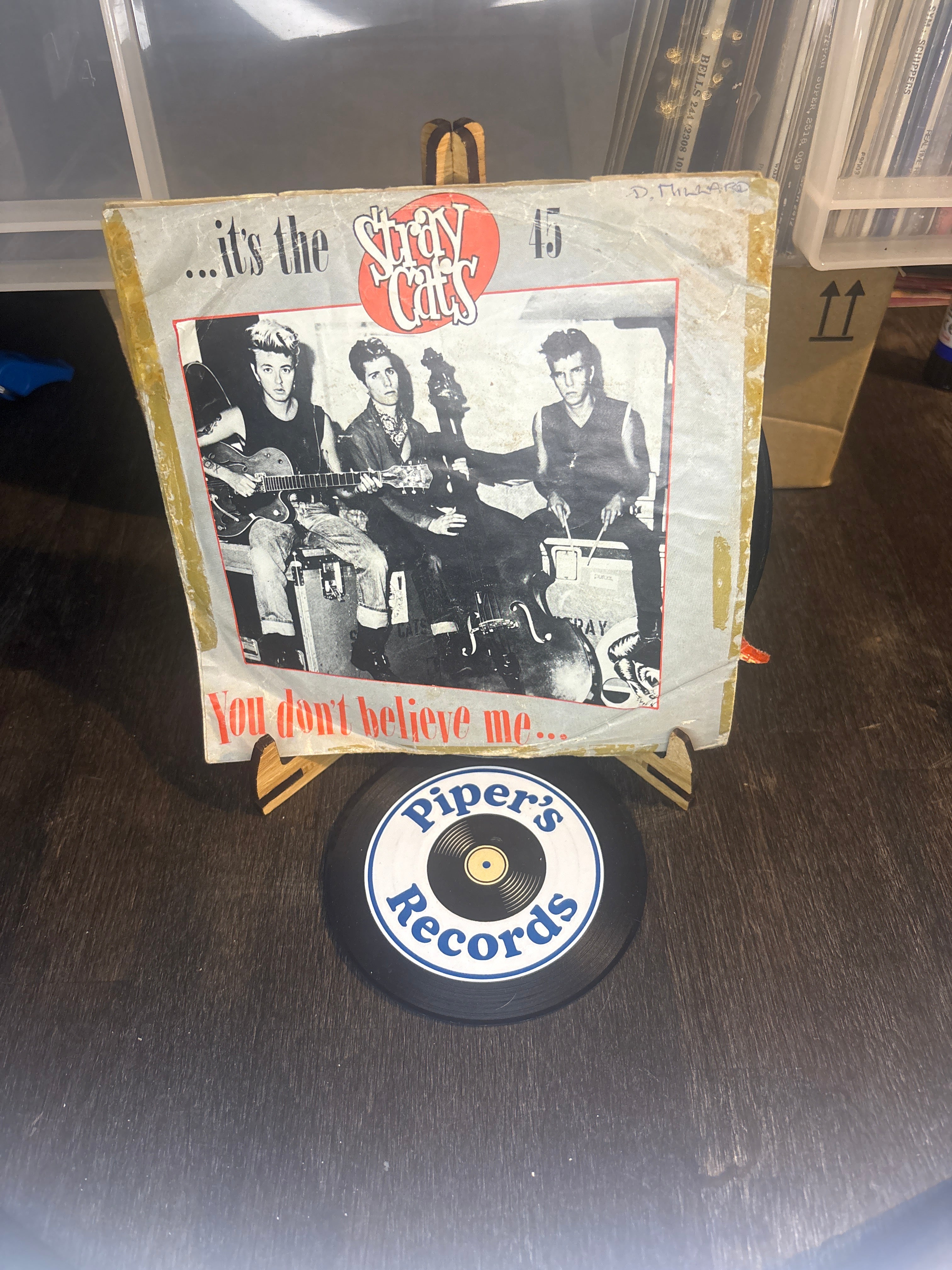 Stray Cats – You Don’t Believe Me (1981 UK 7" Single)