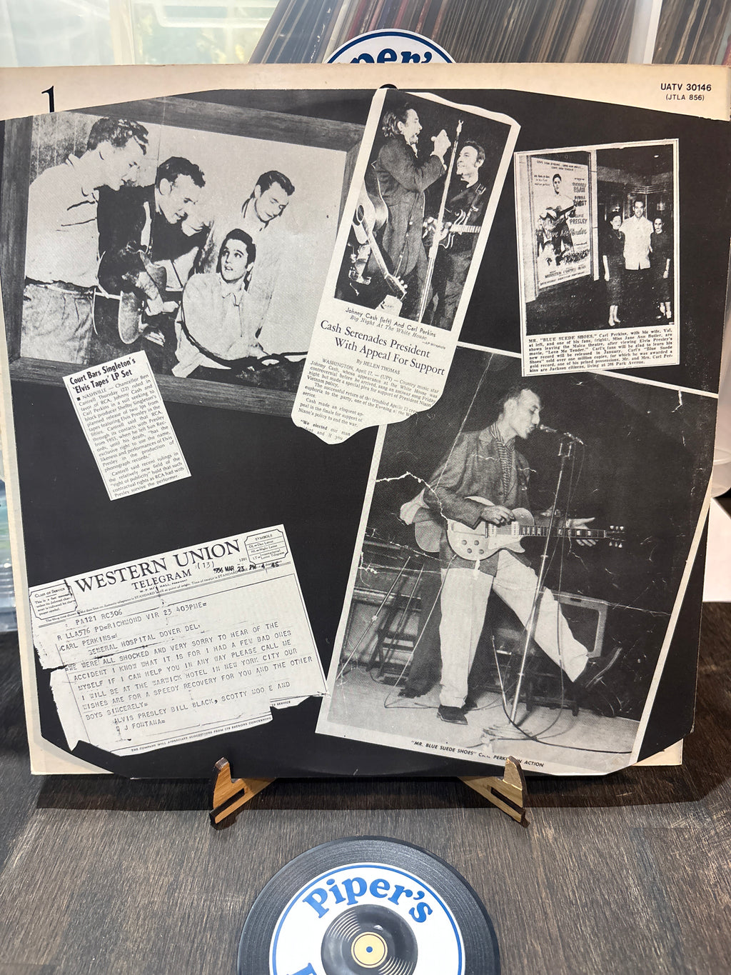 Carl Perkins – Ol’ Blue Suede’s Back (LP)