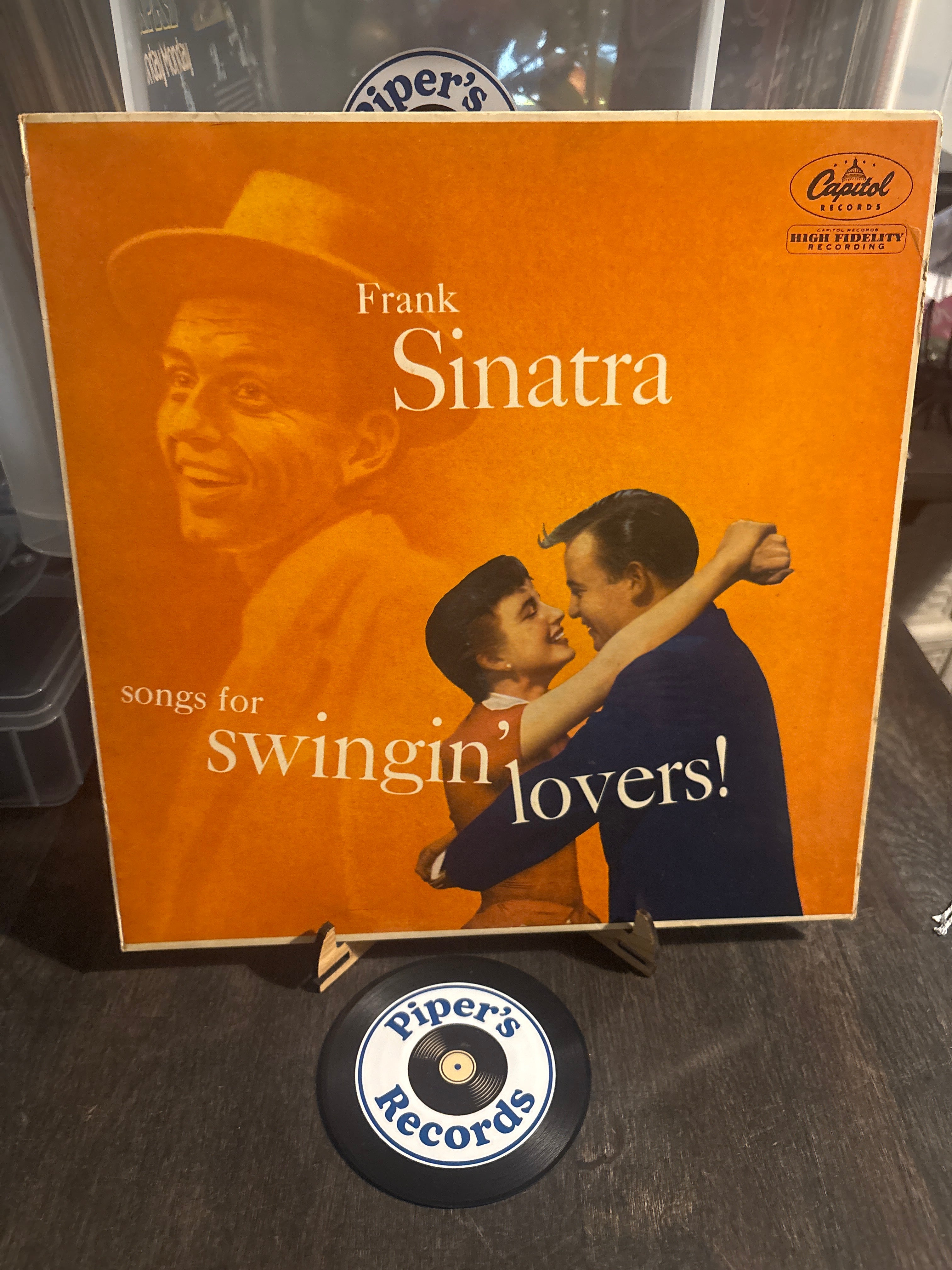 Frank Sinatra – Songs for Swingin’ Lovers! UK Mono LP