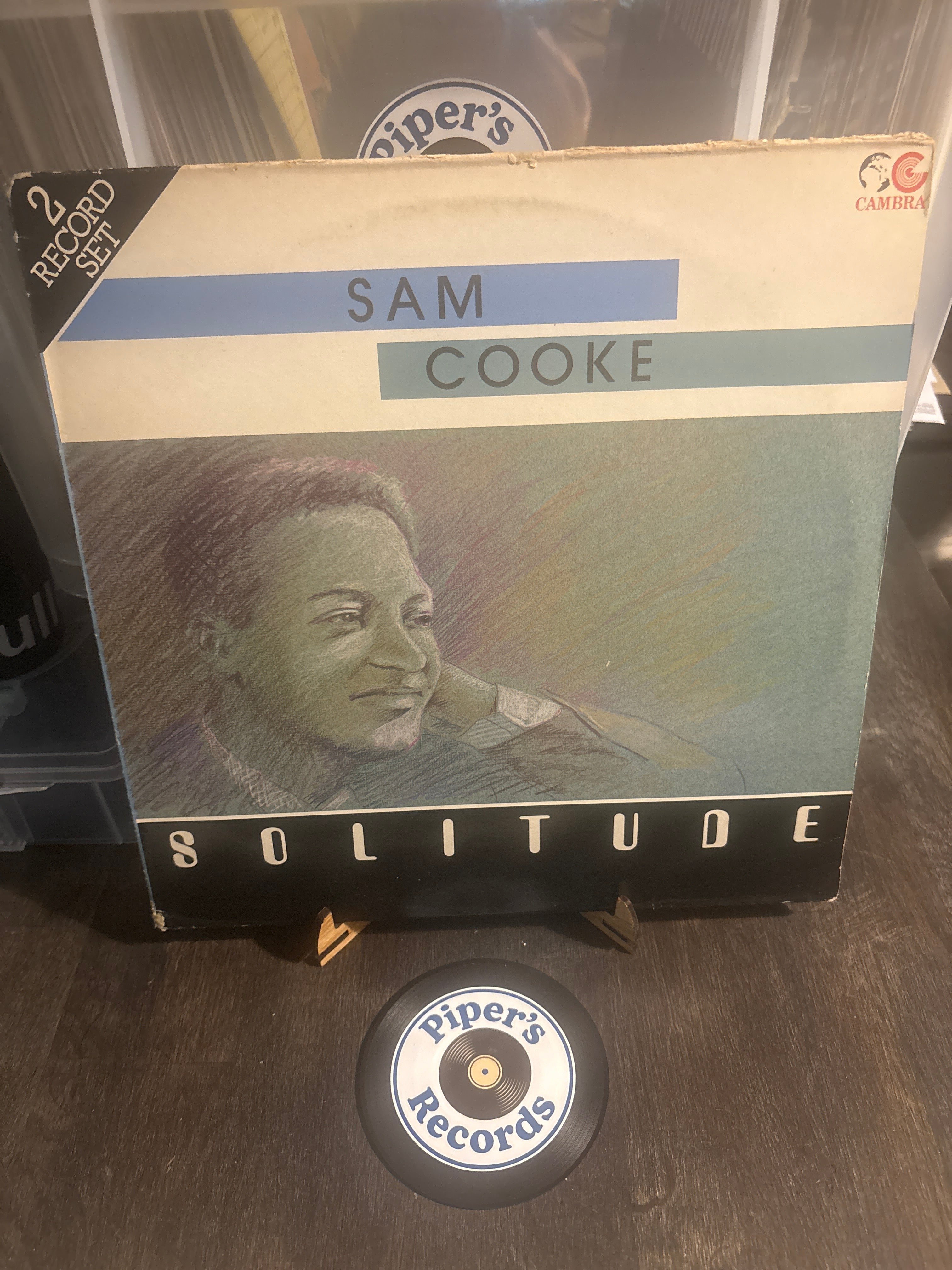 Sam Cooke – Solitude (1984 UK Double LP Compilation)