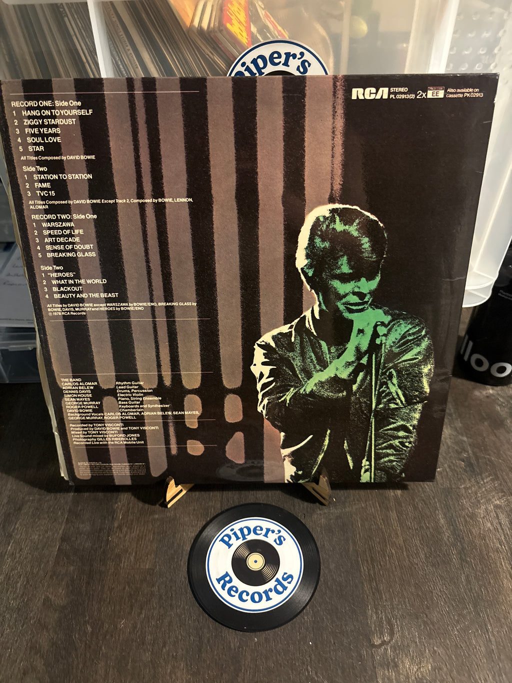 David Bowie – Stage (1978 UK 2×LP, Gatefold)