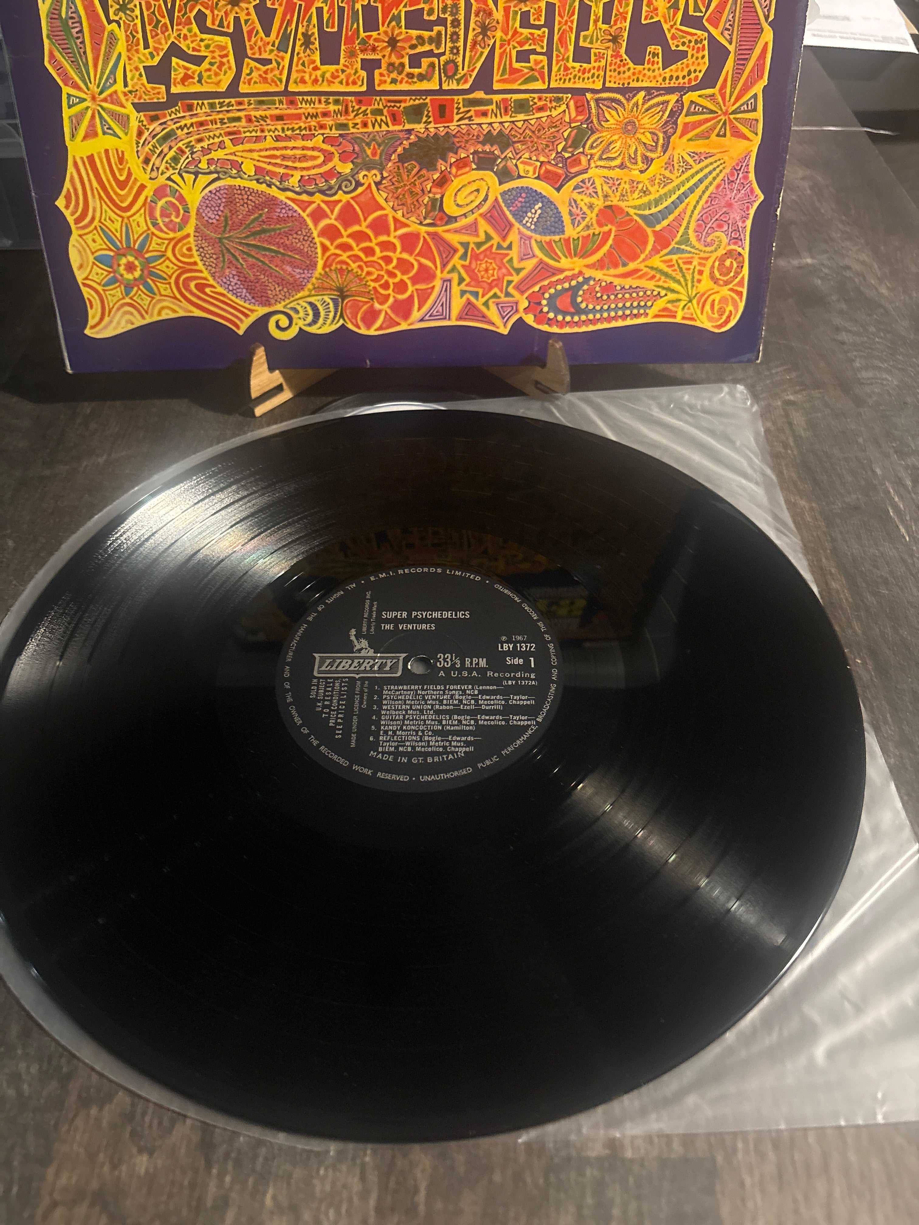 The Ventures – Super Psychedelics (LP, Mono)